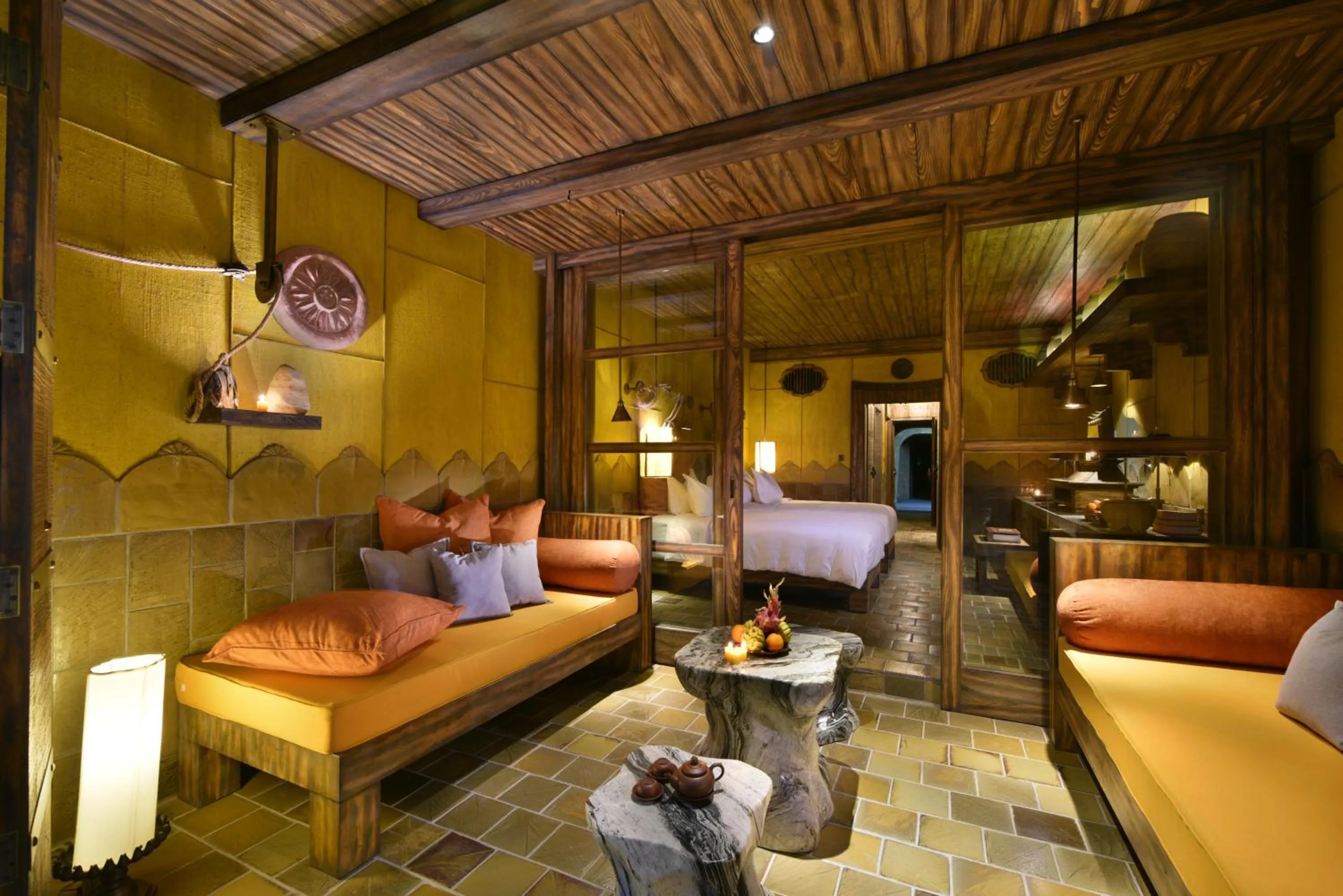 Seating area in Legacy Yen Tu - MGallery