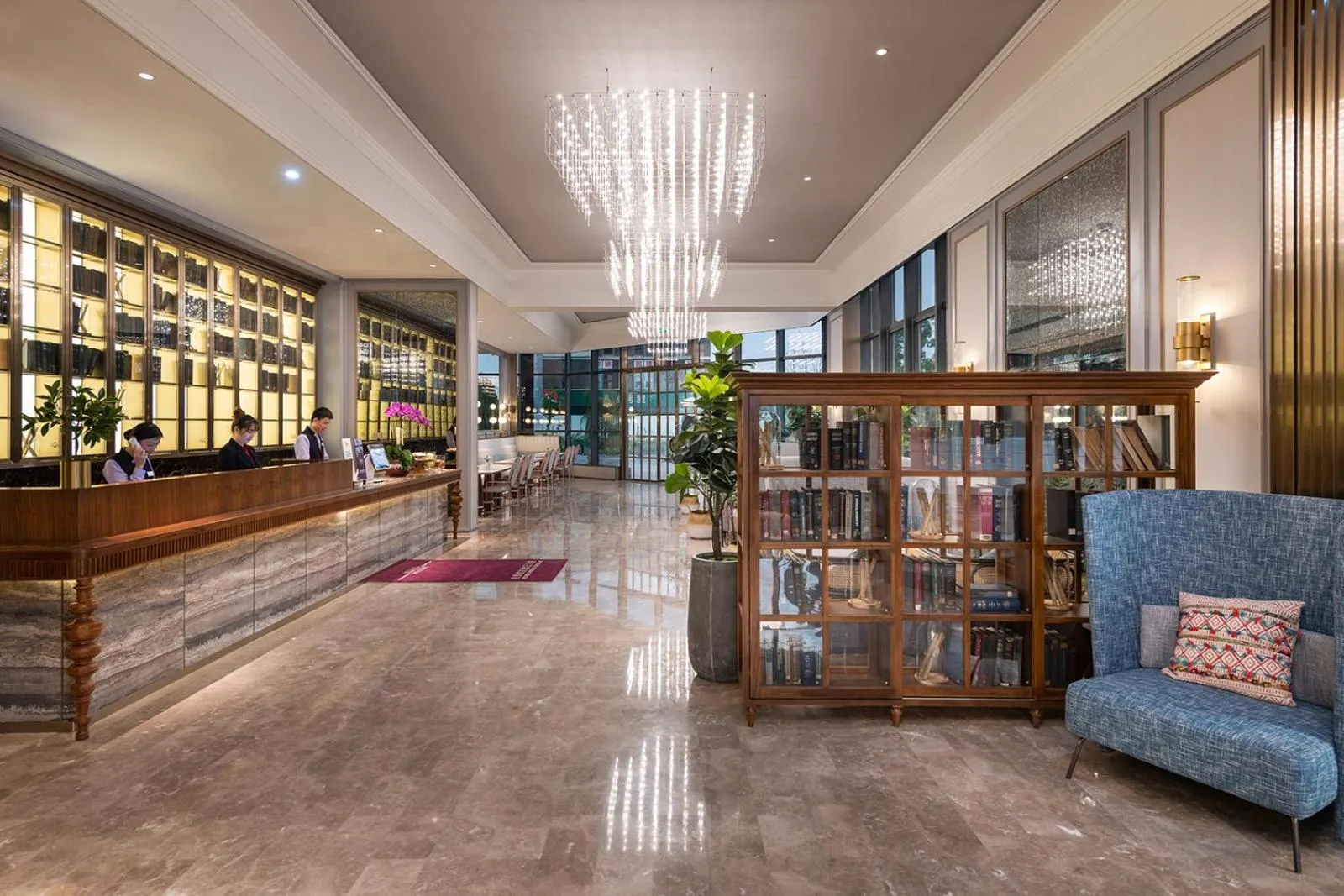 Lobby or reception, Lobby/Reception in Mercure Suzhou Jinji Lake