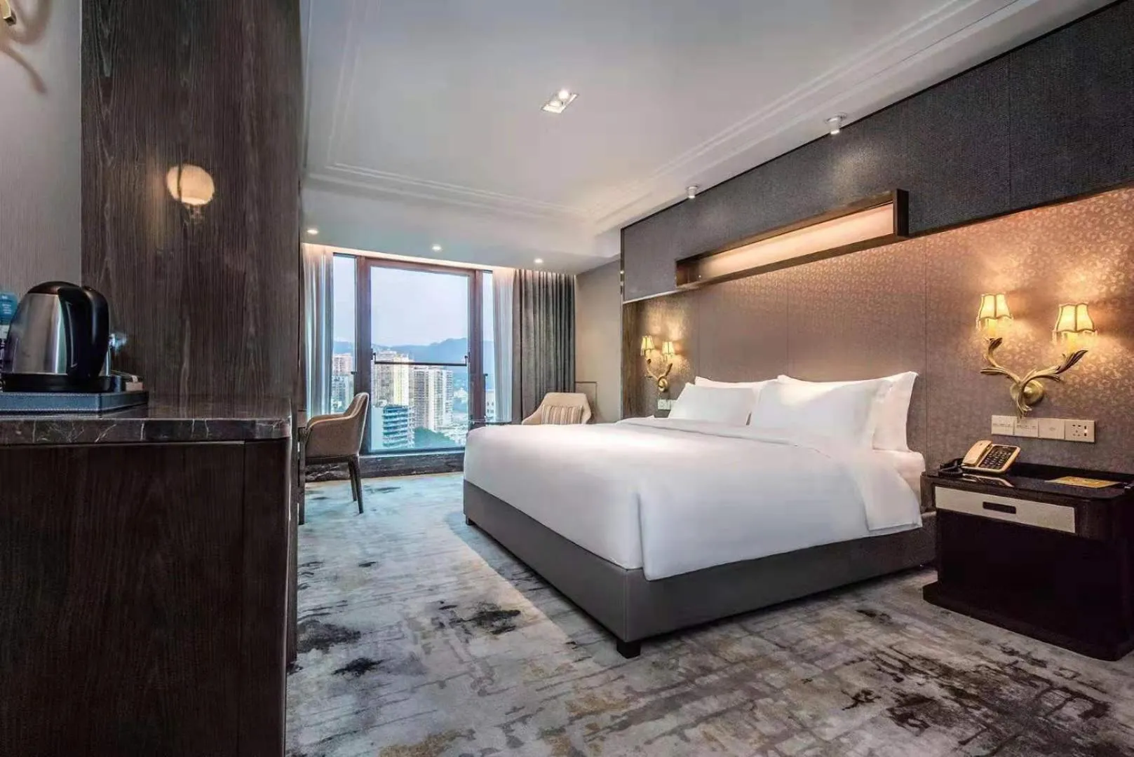Bed in Mercure Chongqing Downtown
