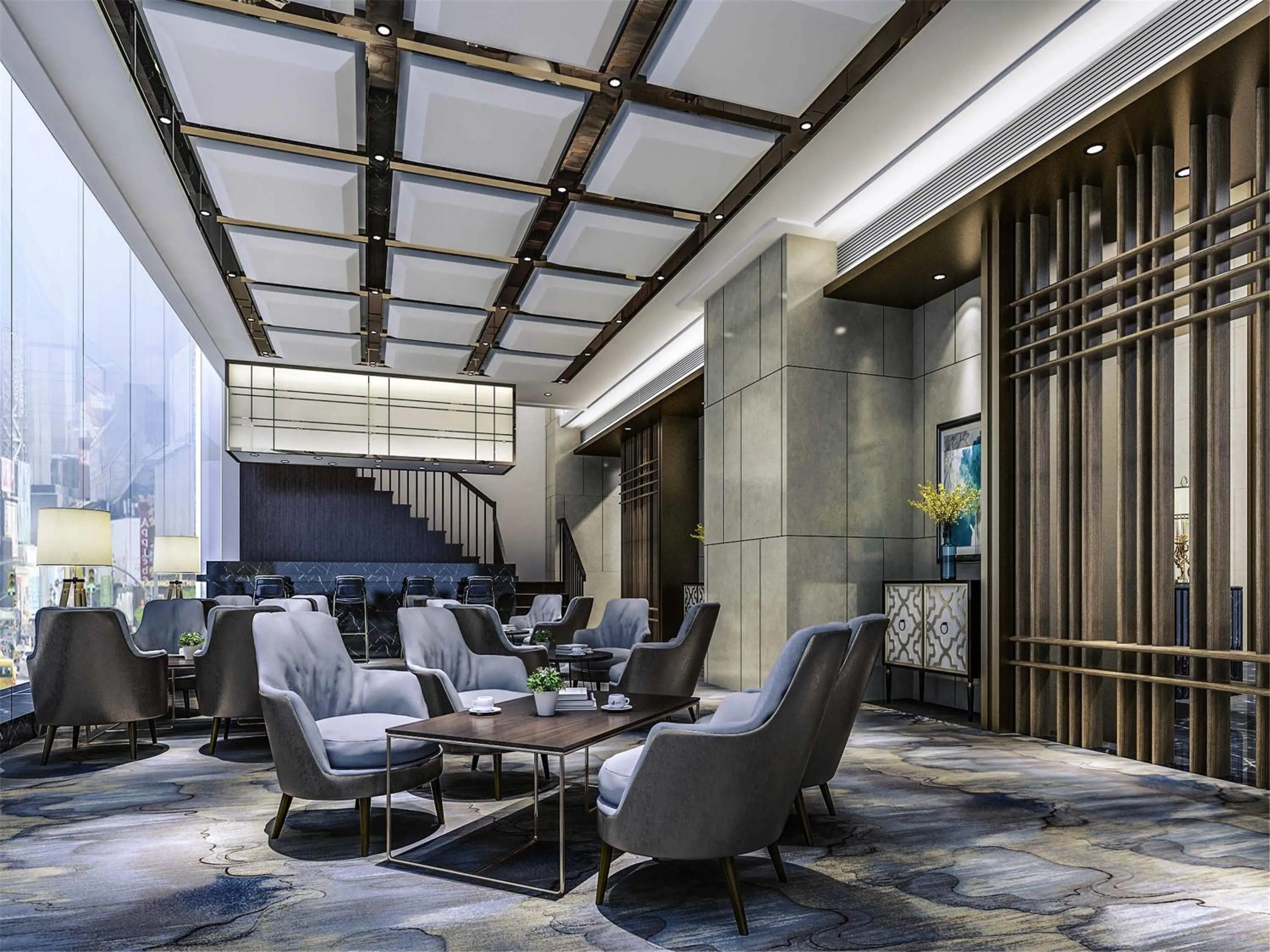 Lounge or bar in Mercure Chongqing Downtown