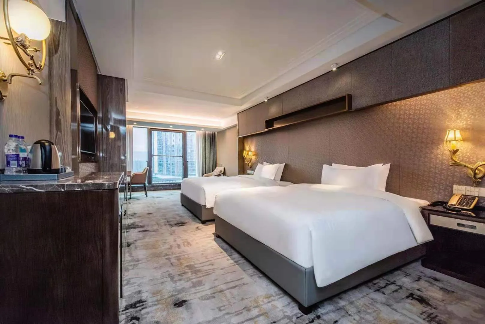 Bed in Mercure Chongqing Downtown