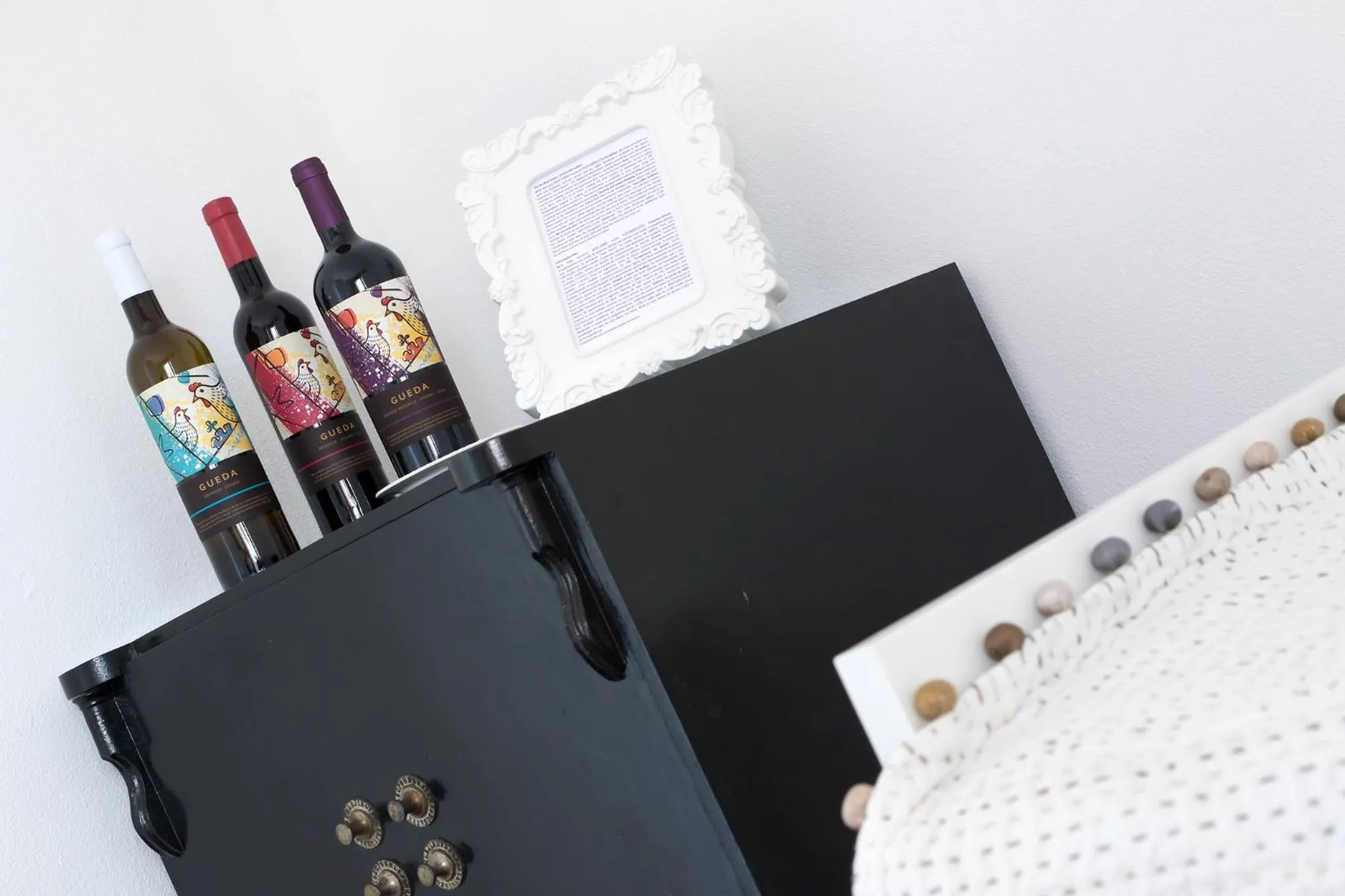 Bed in The Rooftop Suites