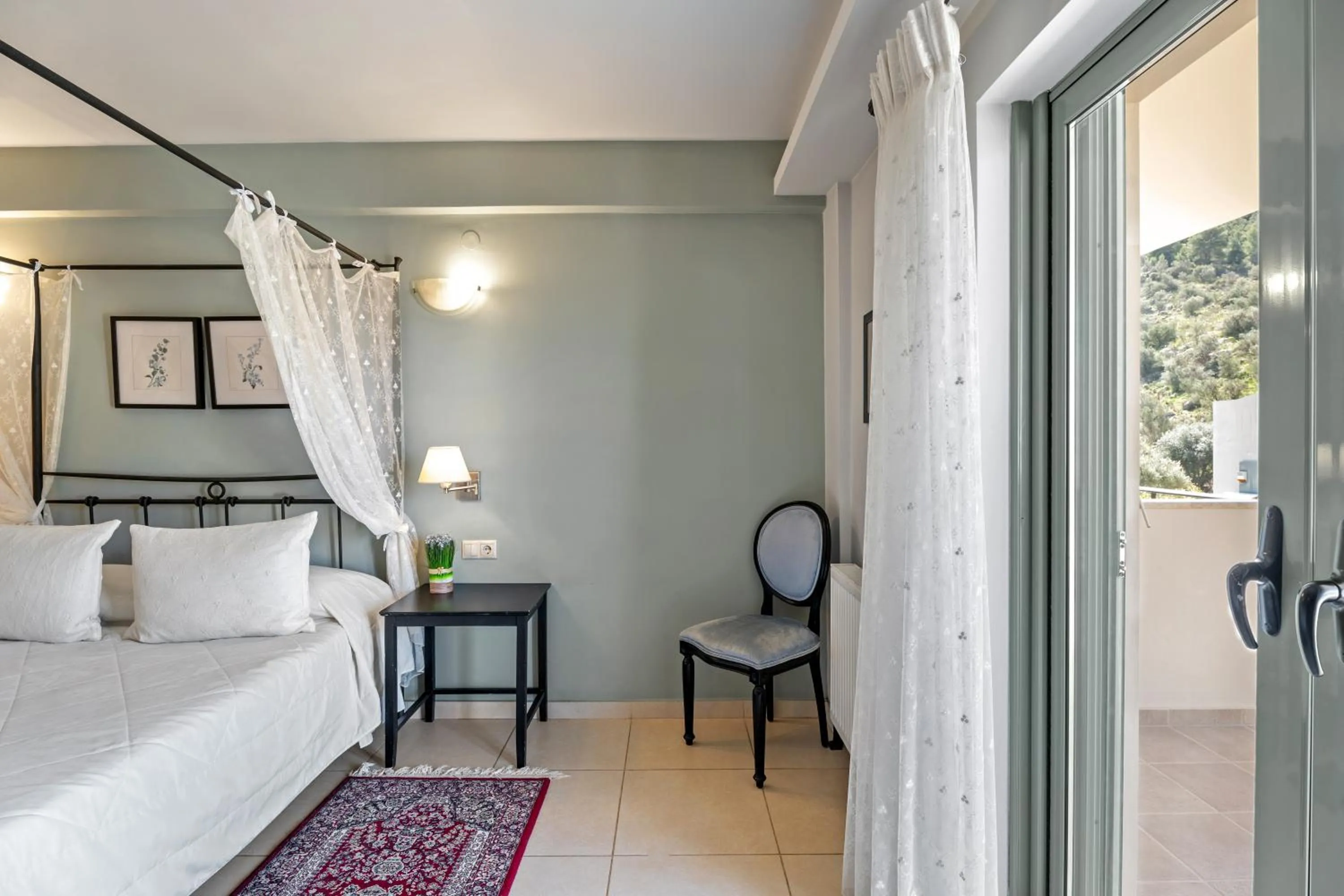 Bed in Aerinon Guesthouse