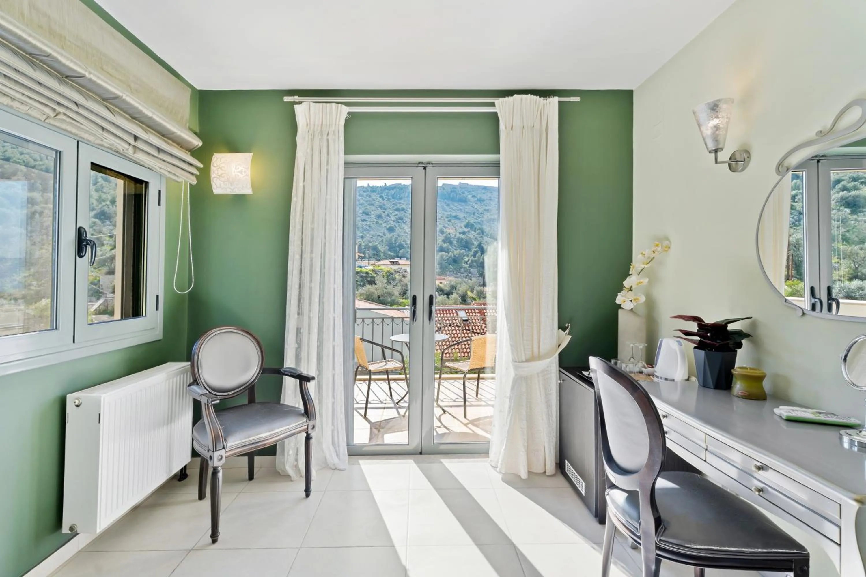 Seating area in Aerinon Guesthouse