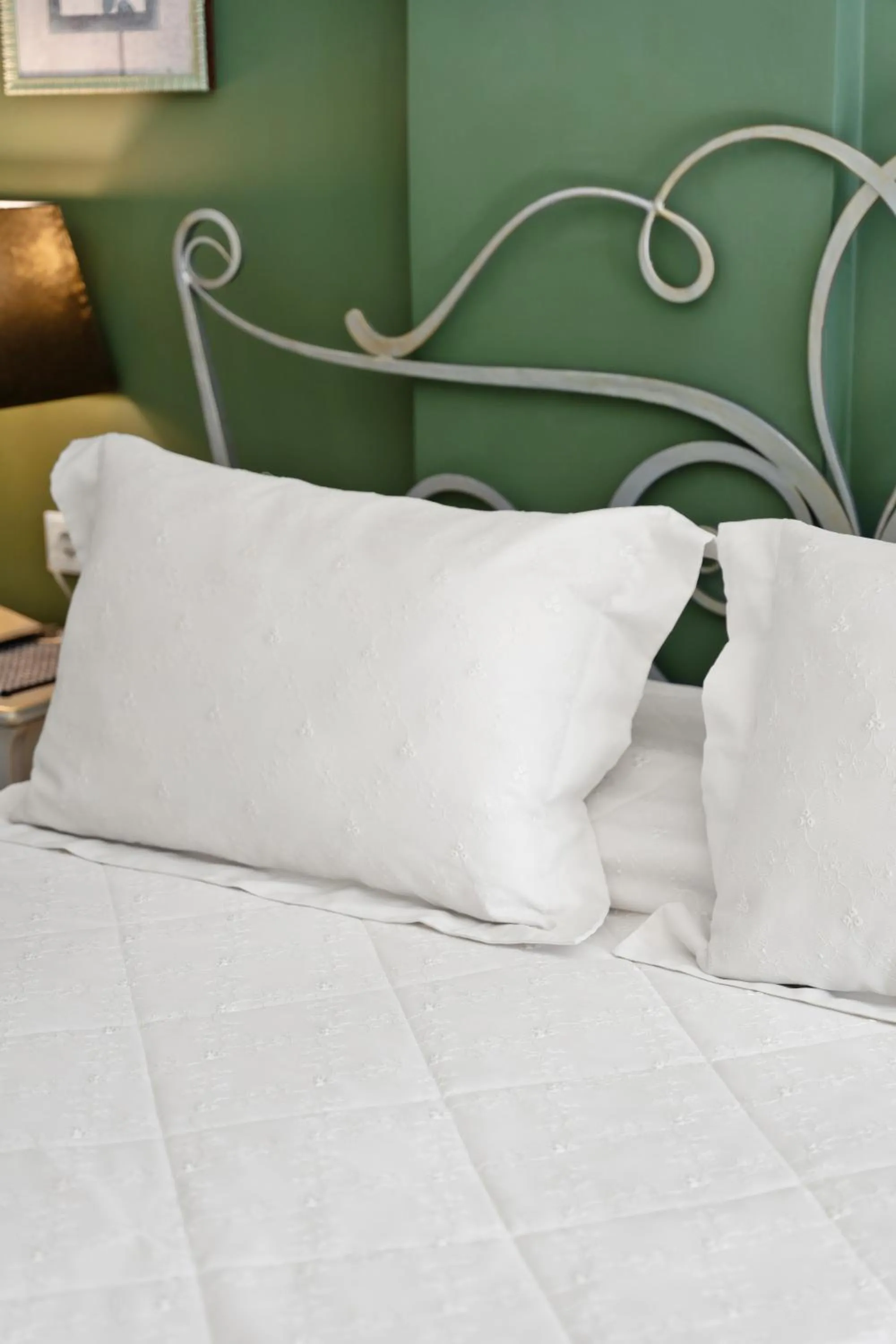 Bed in Aerinon Guesthouse