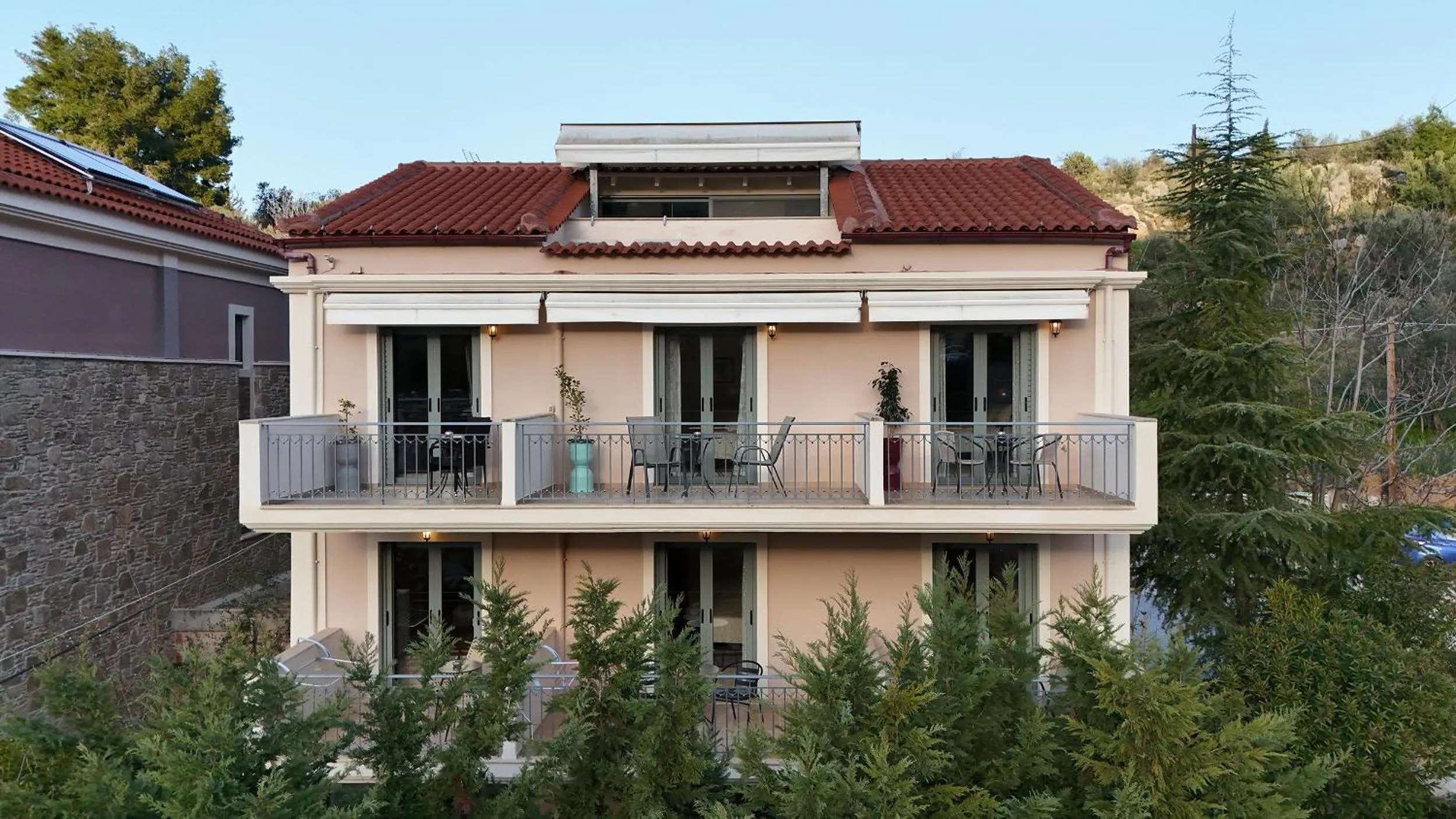 Property building in Aerinon Guesthouse