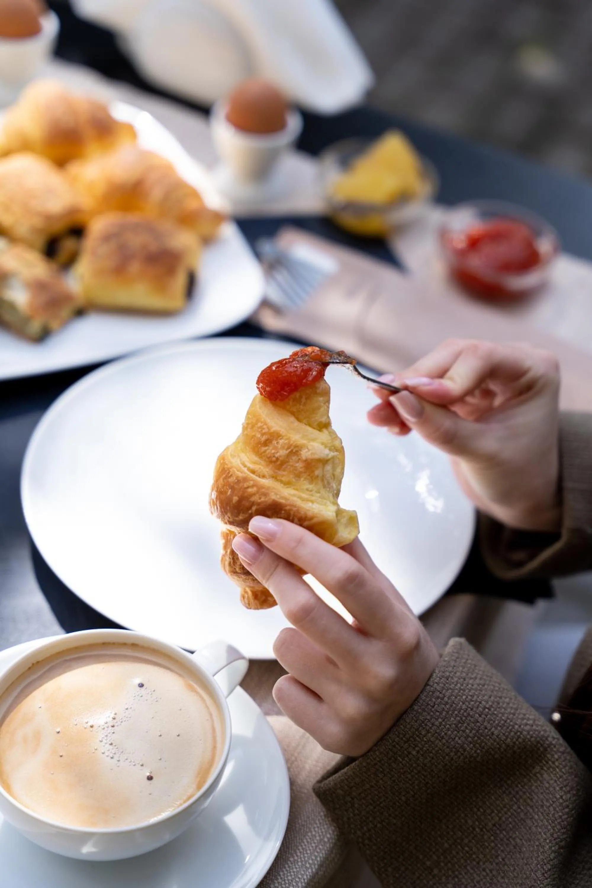 Breakfast in Aerinon Guesthouse