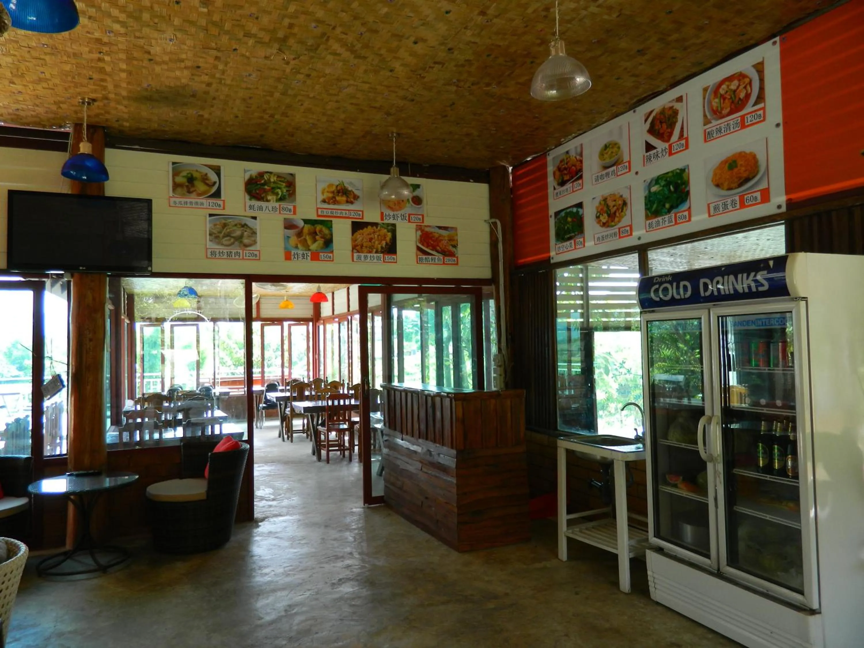 Seating area in Pai Iyara Resort