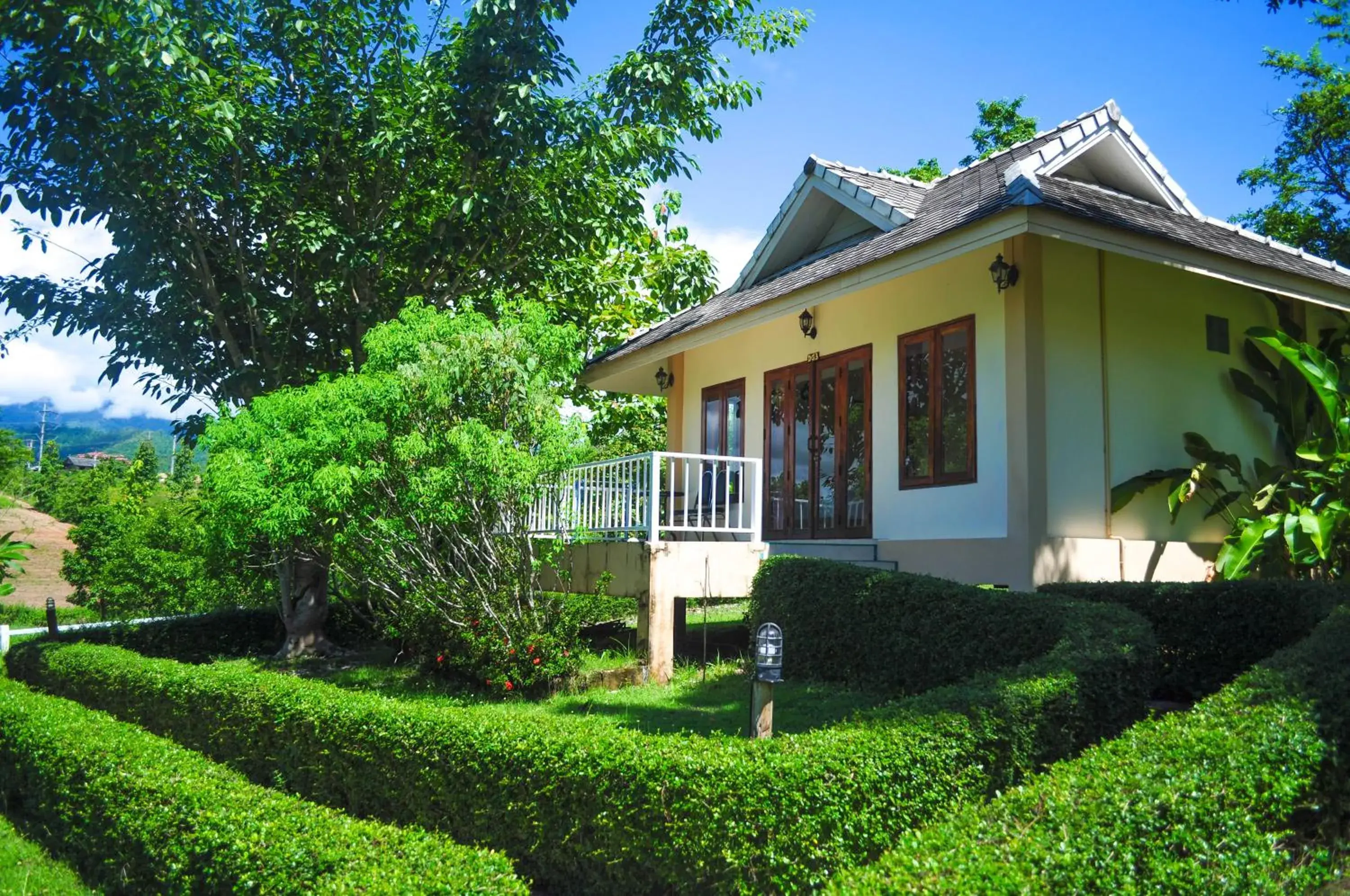Deluxe Double Room with Garden View in Pai Iyara Resort Deluxe Double Room with Garden View in Pai Iyara Resort