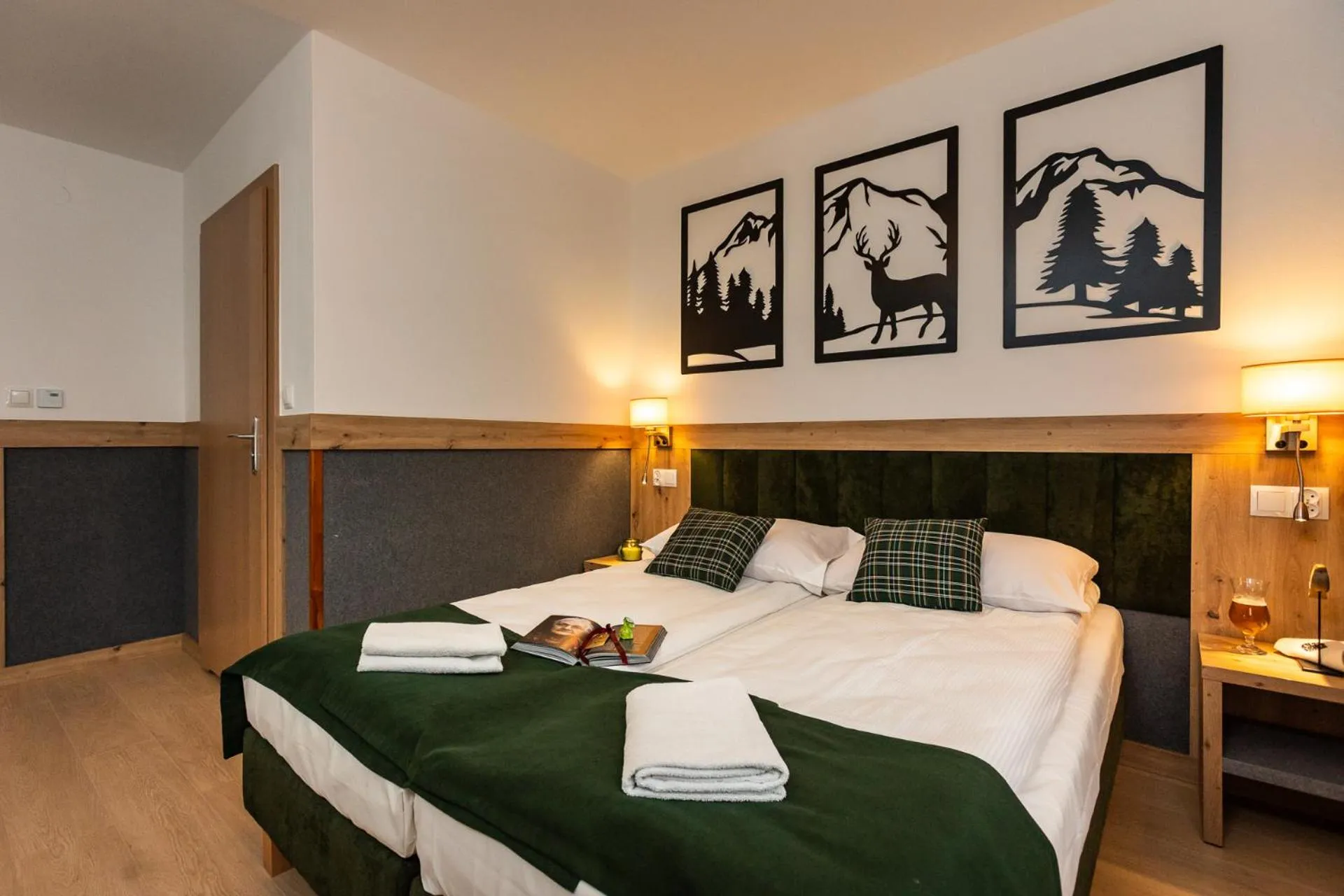 Bed in Willa Bystry Potok