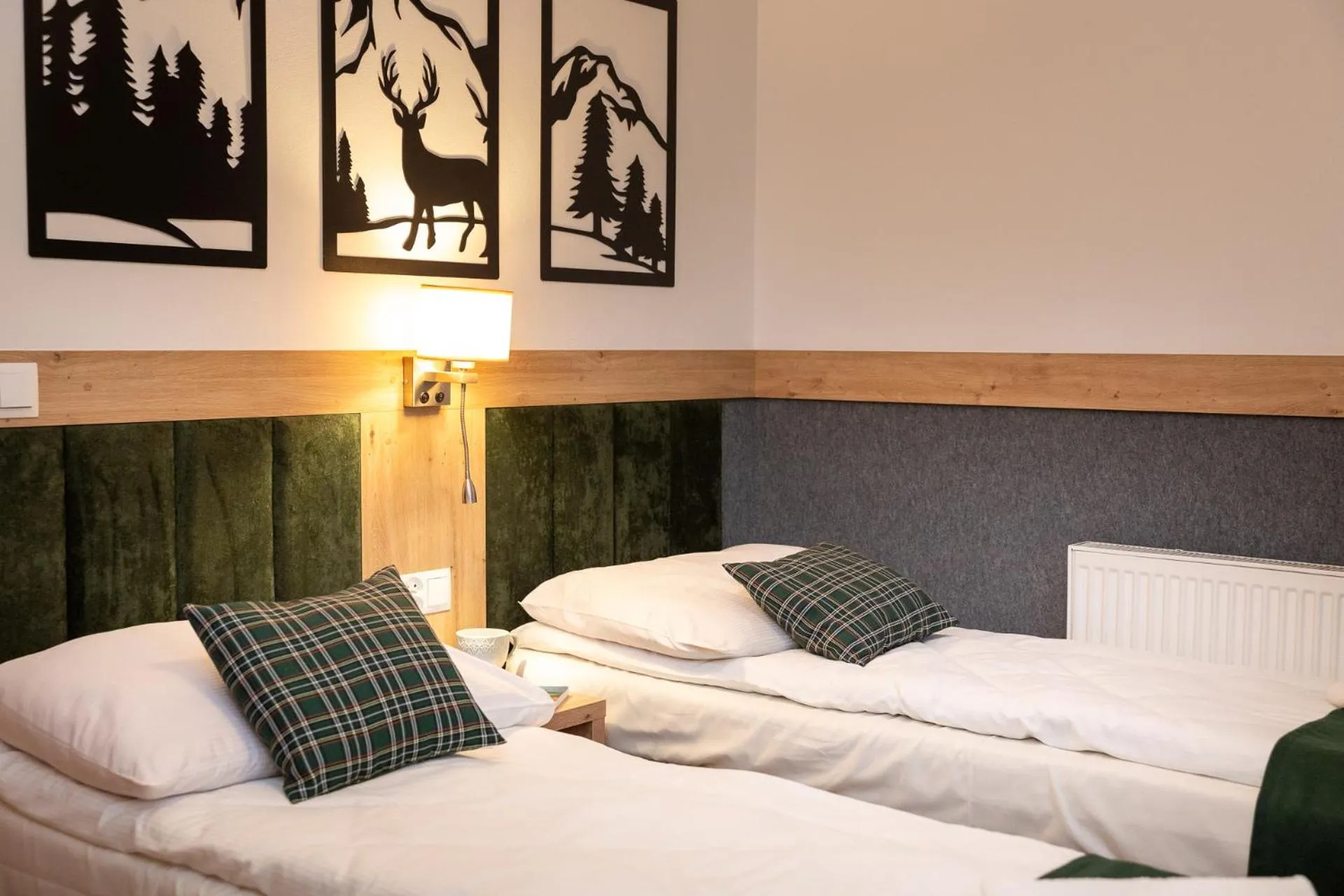 Photo of the whole room, Bed in Willa Bystry Potok