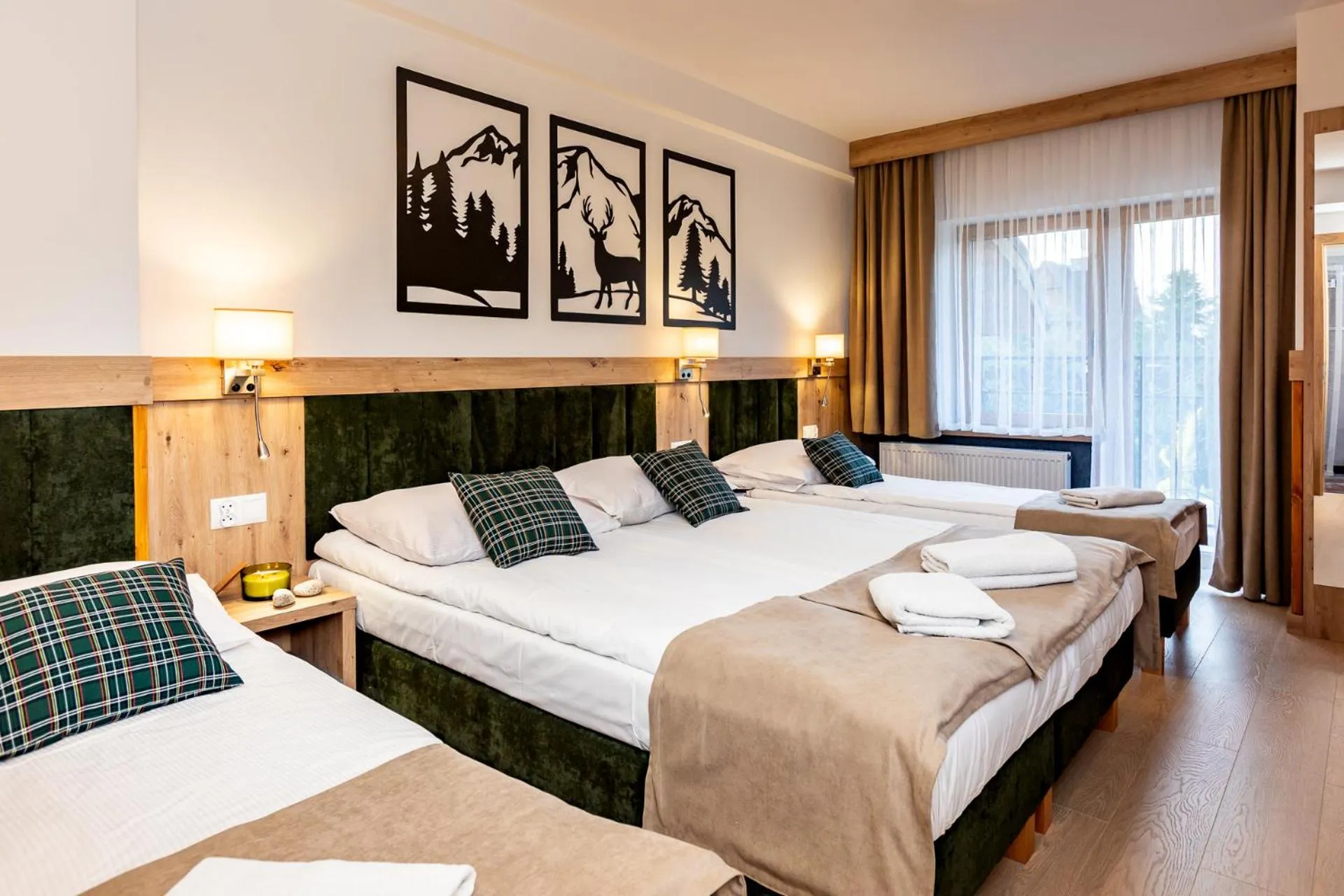 Bed in Willa Bystry Potok