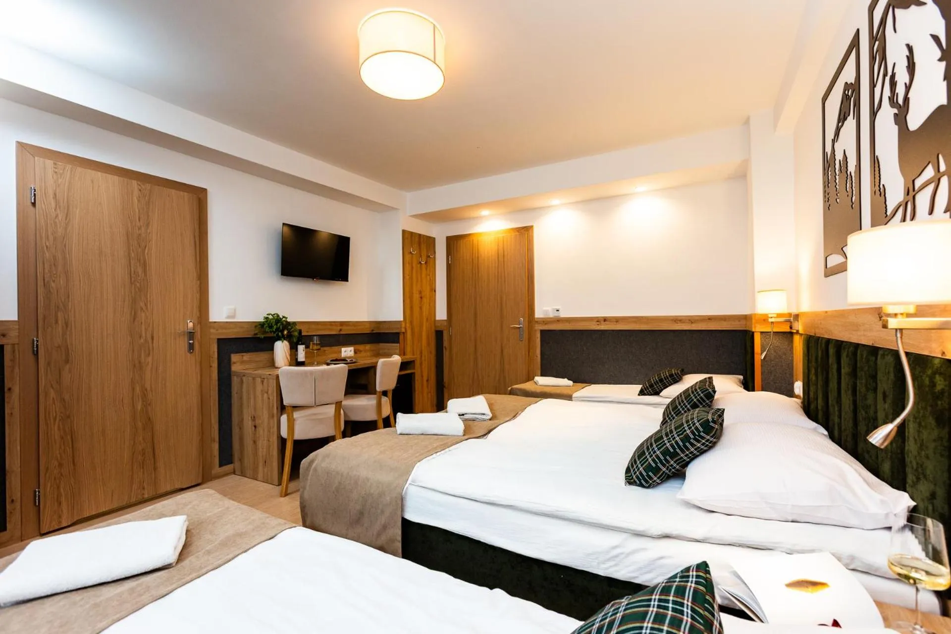 Bed in Willa Bystry Potok