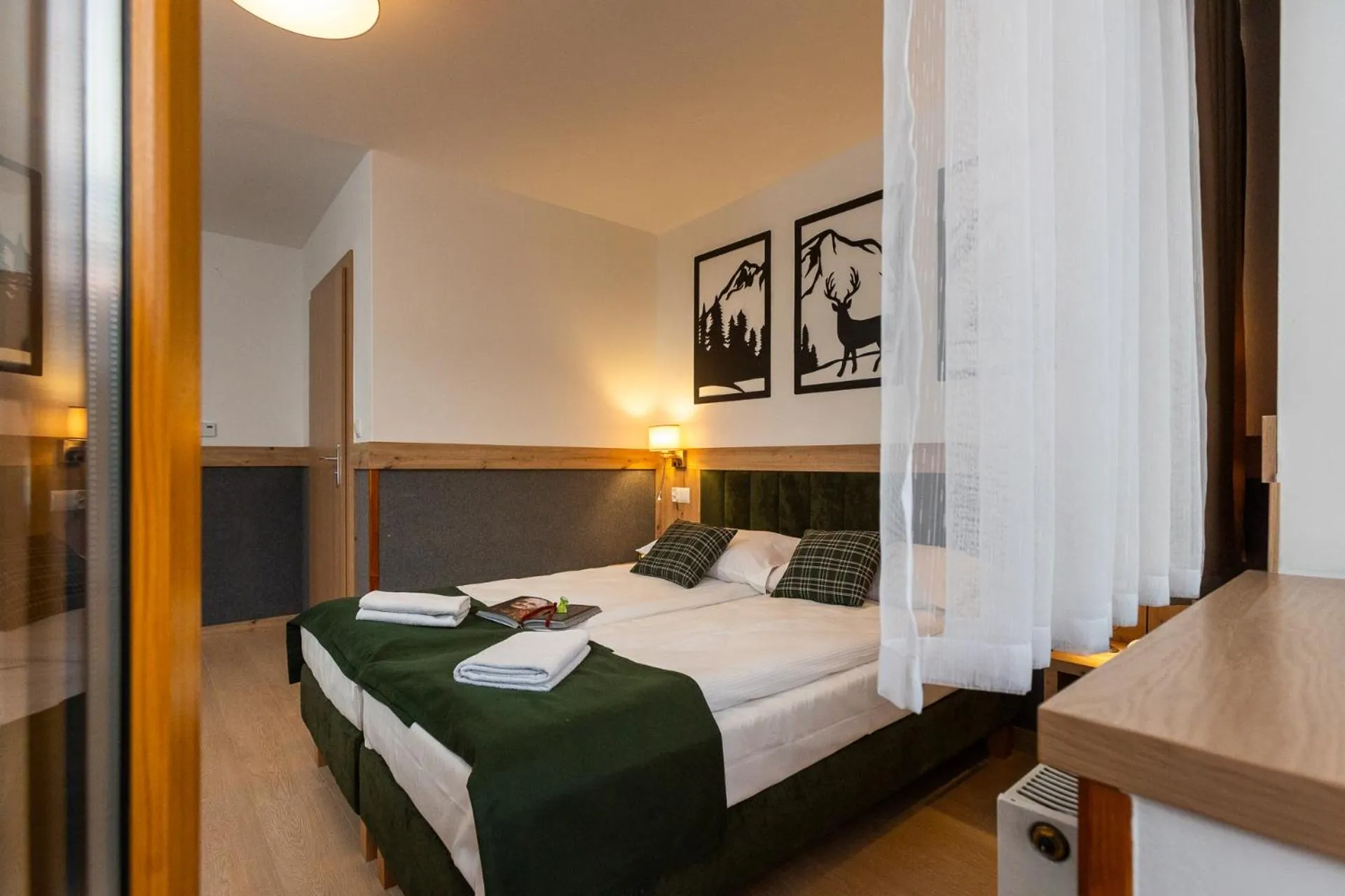 Bed in Willa Bystry Potok