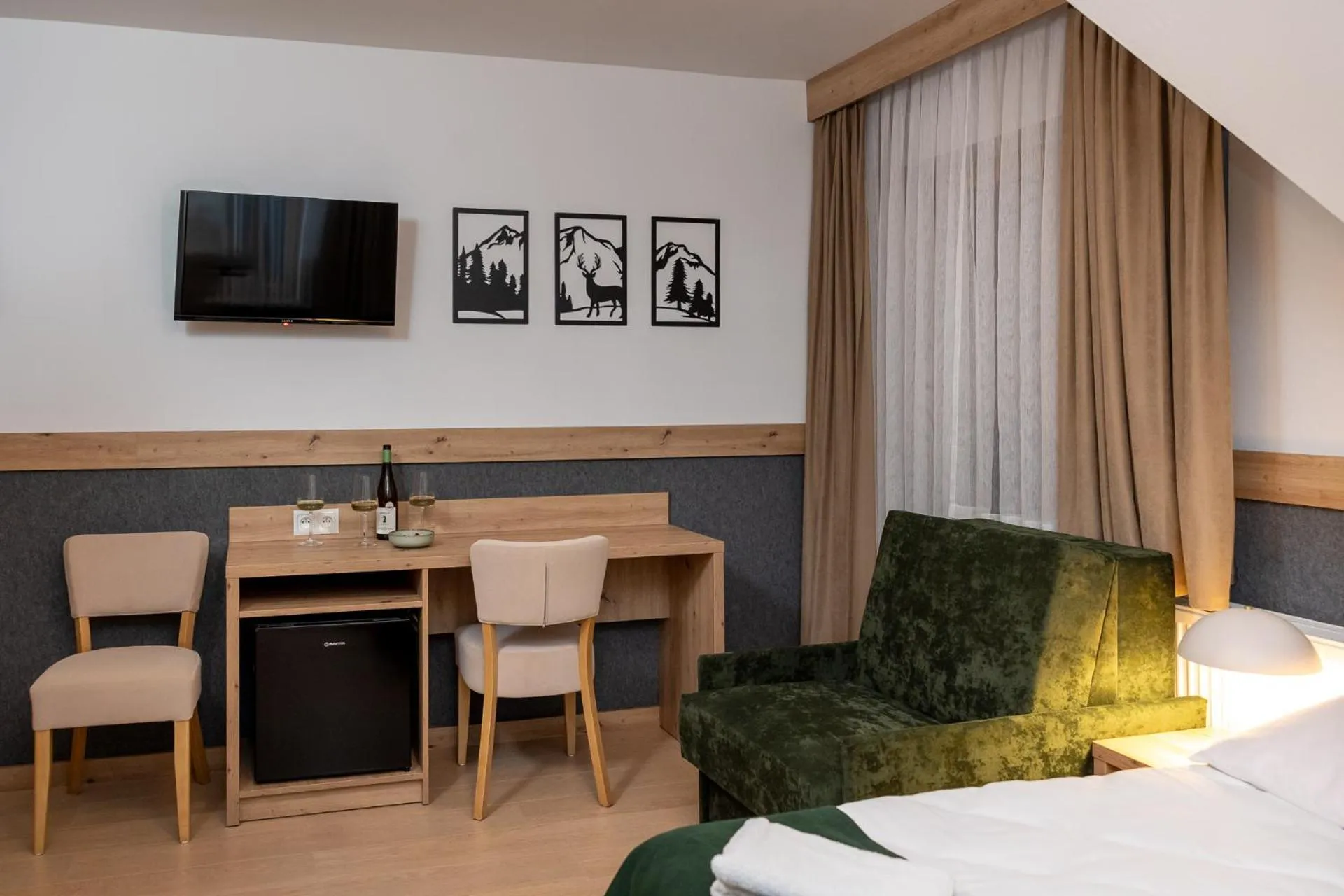 Bed in Willa Bystry Potok