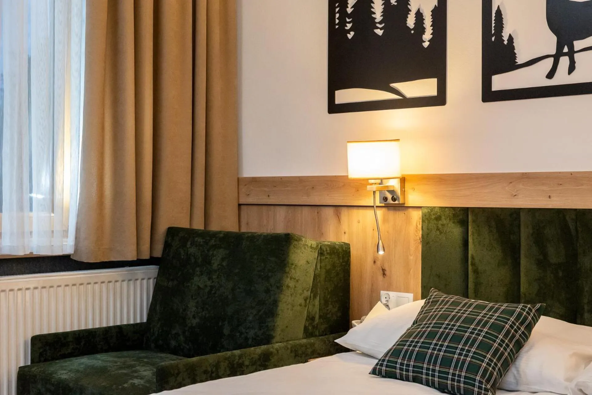 Bed in Willa Bystry Potok