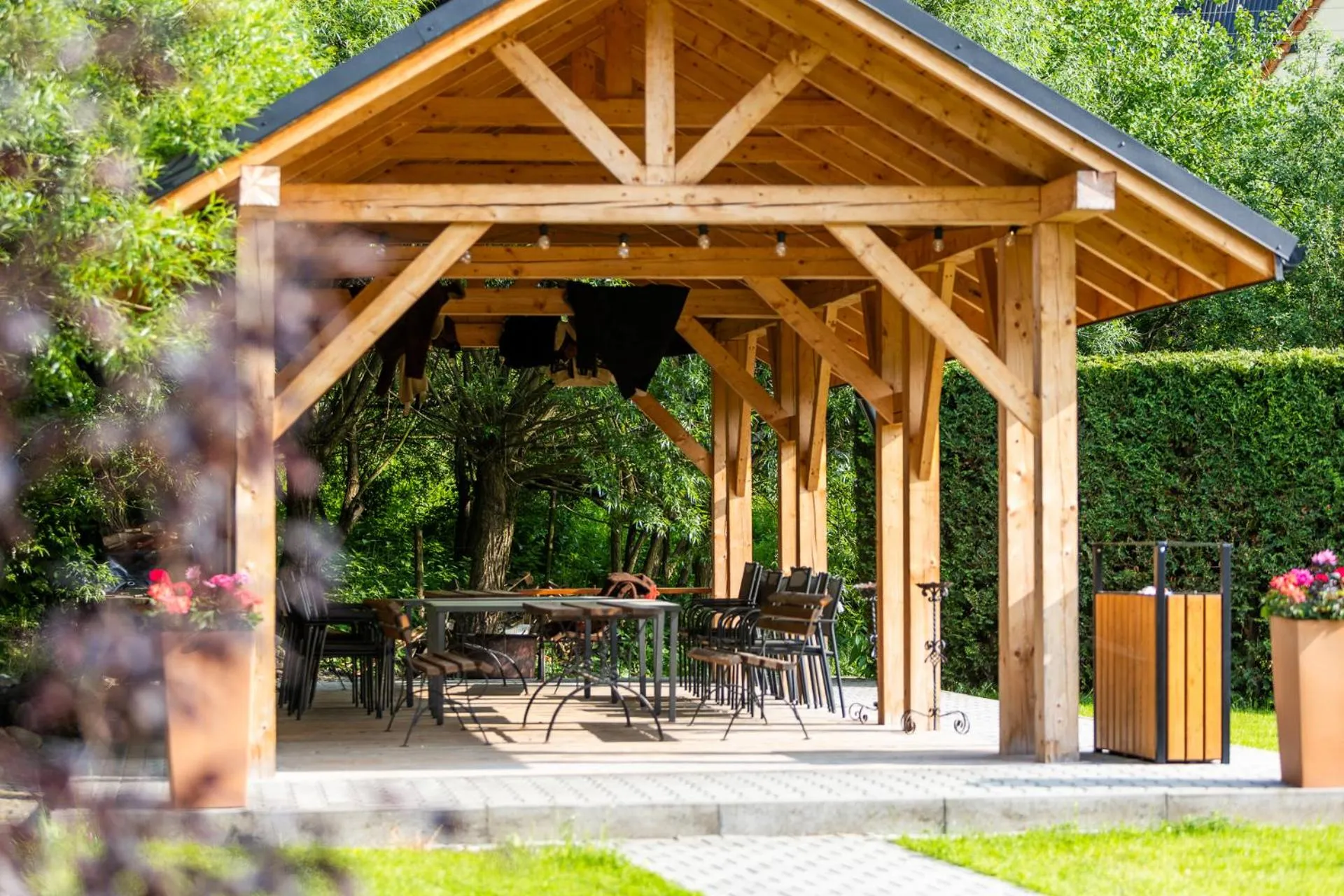 Garden in Willa Bystry Potok