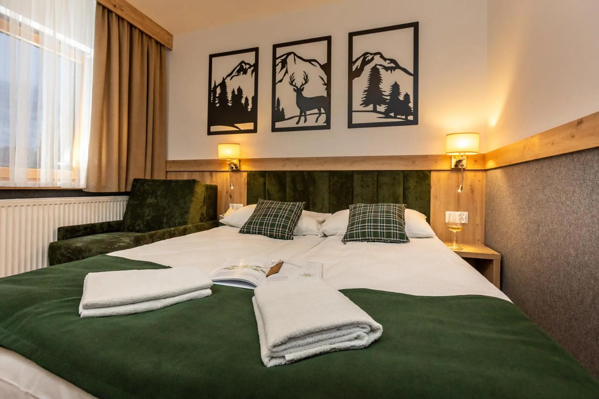 Bed in Willa Bystry Potok