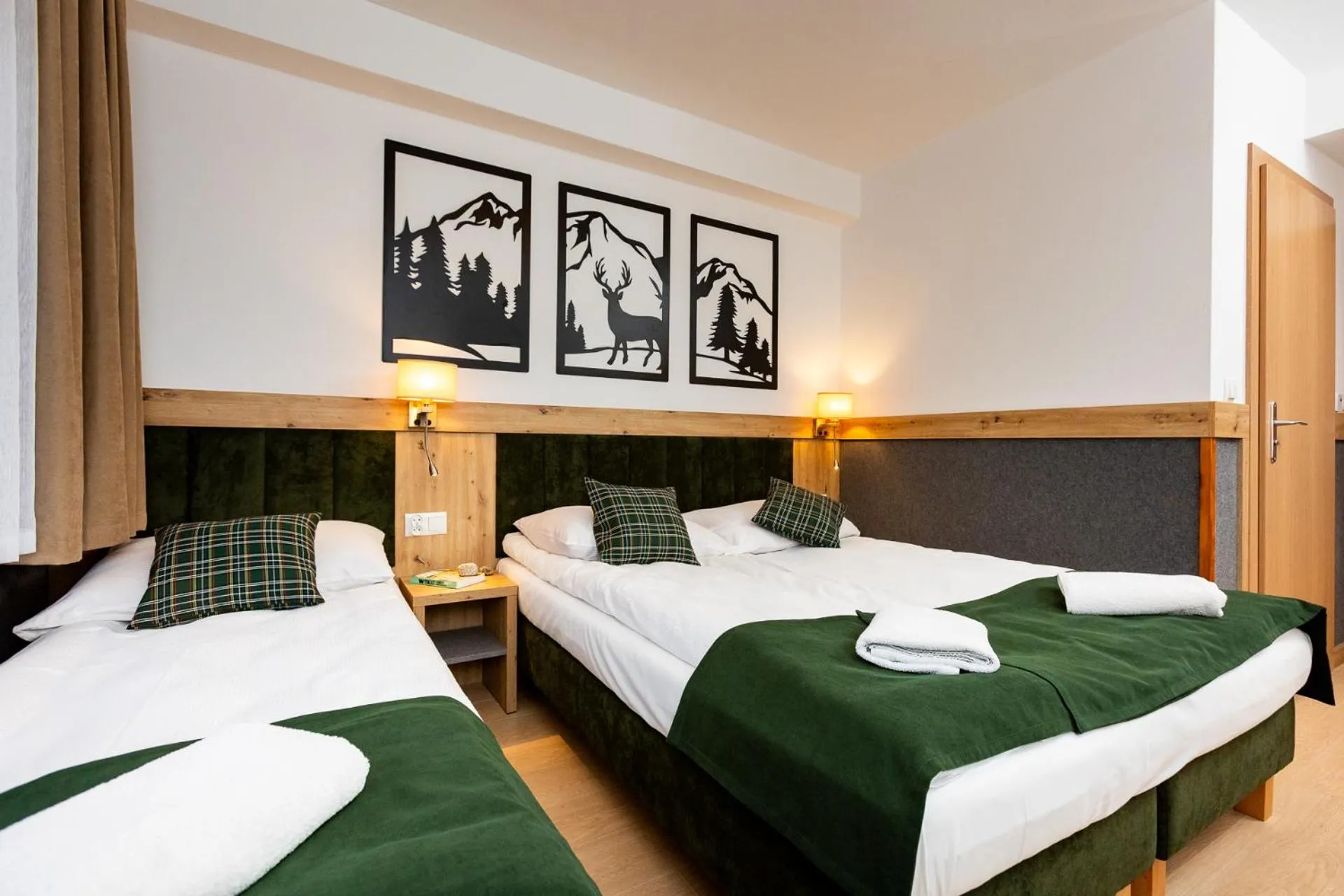 Bed in Willa Bystry Potok