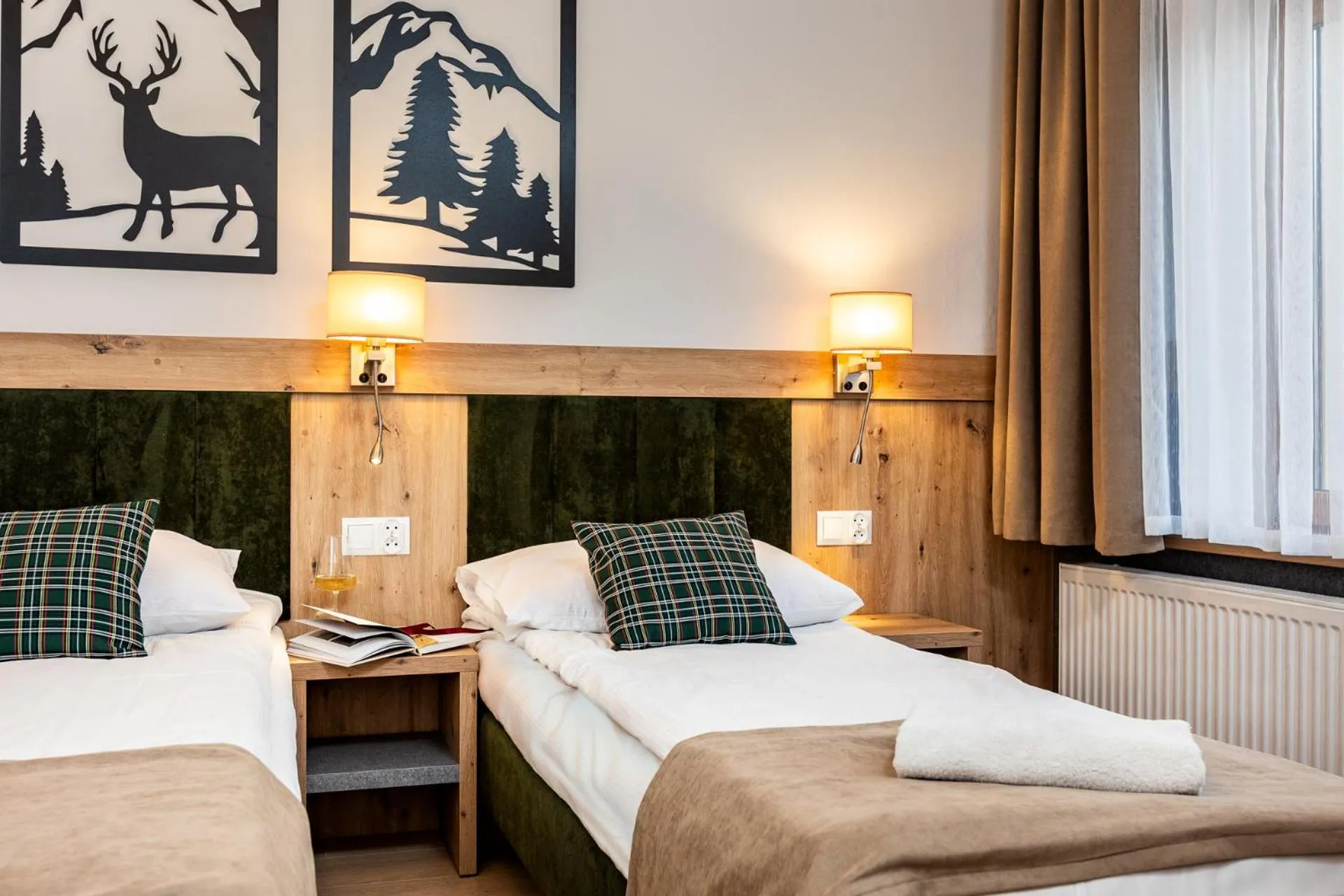 Bed in Willa Bystry Potok