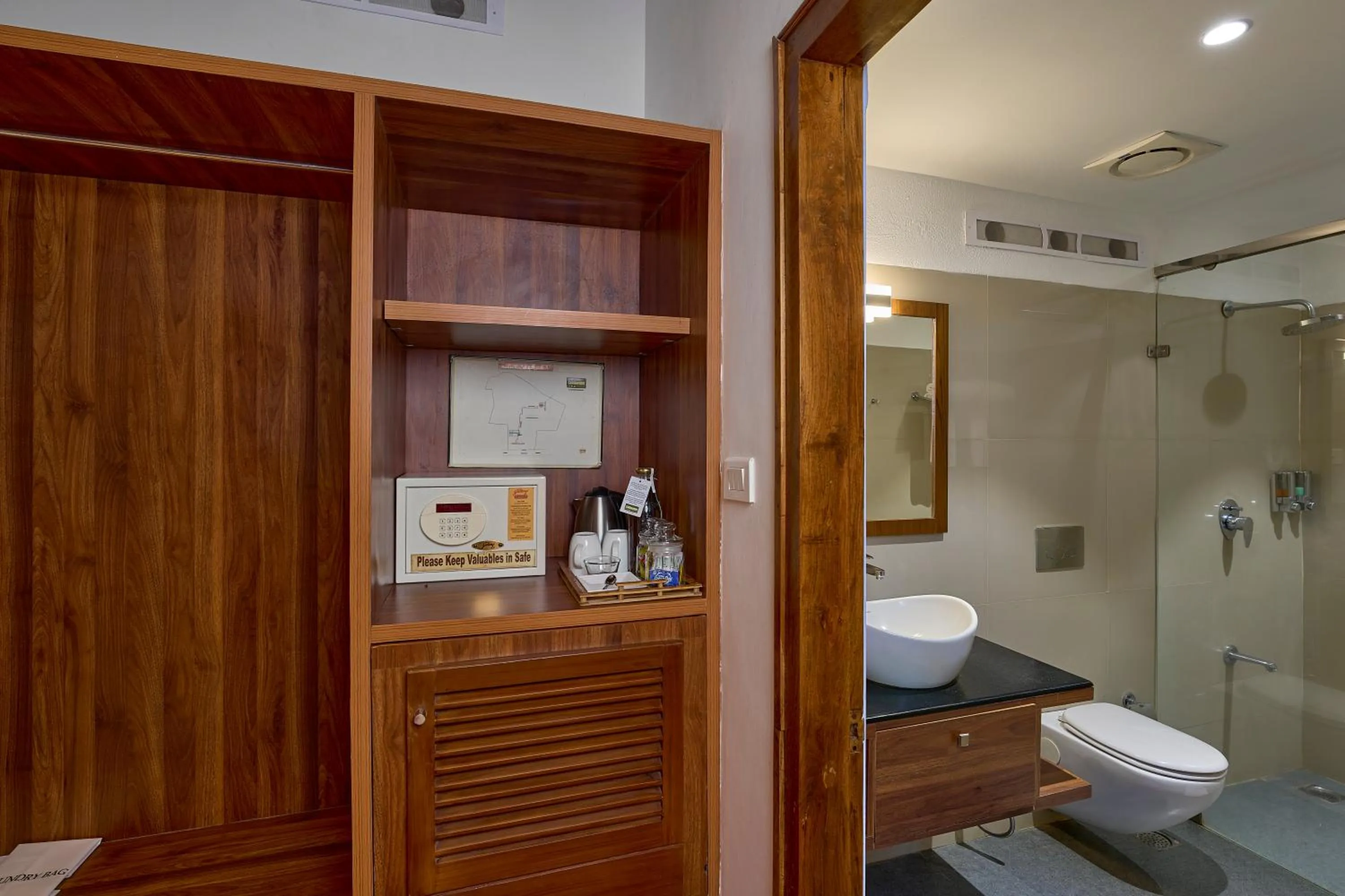 Bathroom in Cardamom County by Xandari