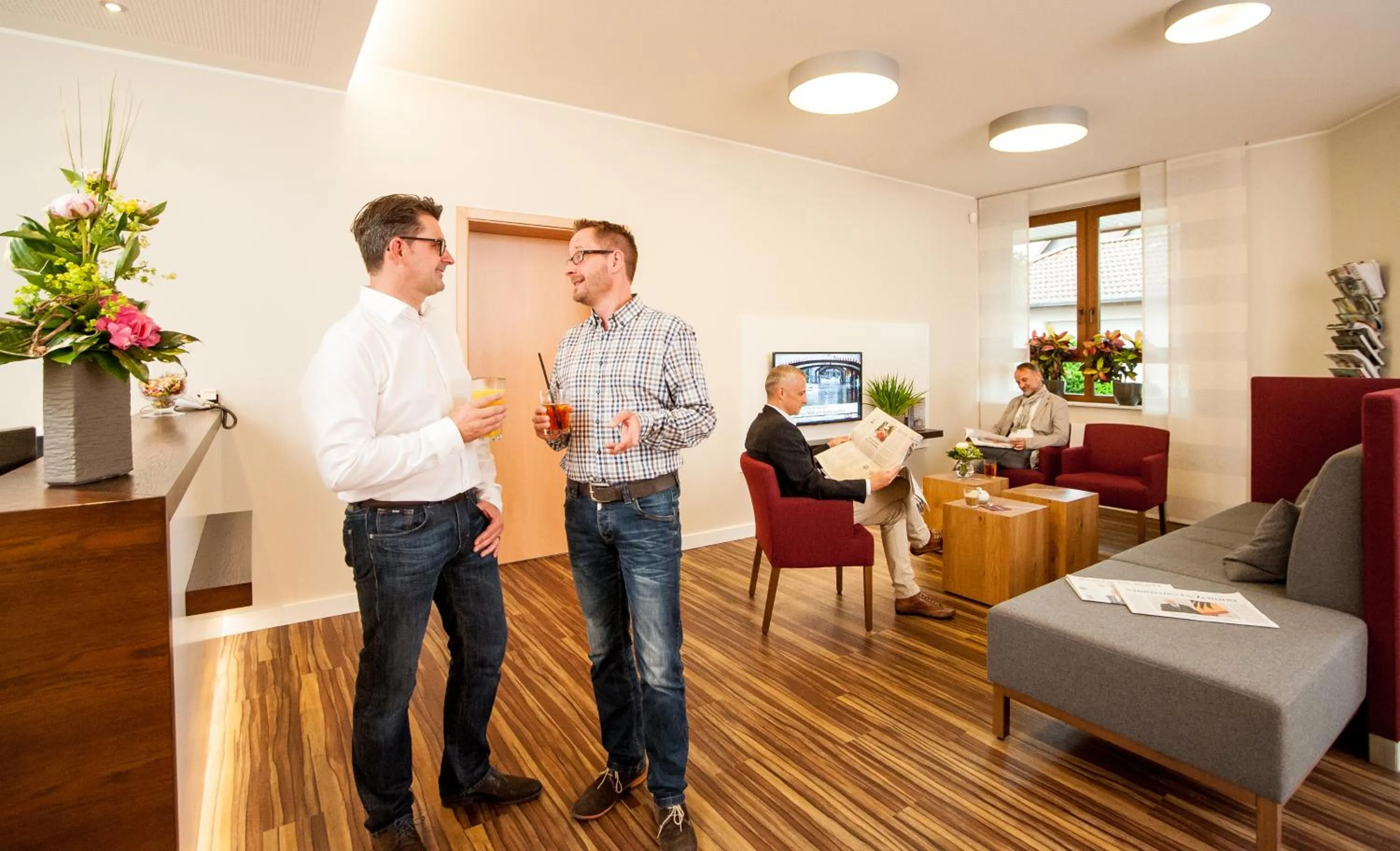 Lobby or reception in Hotel Hollmann