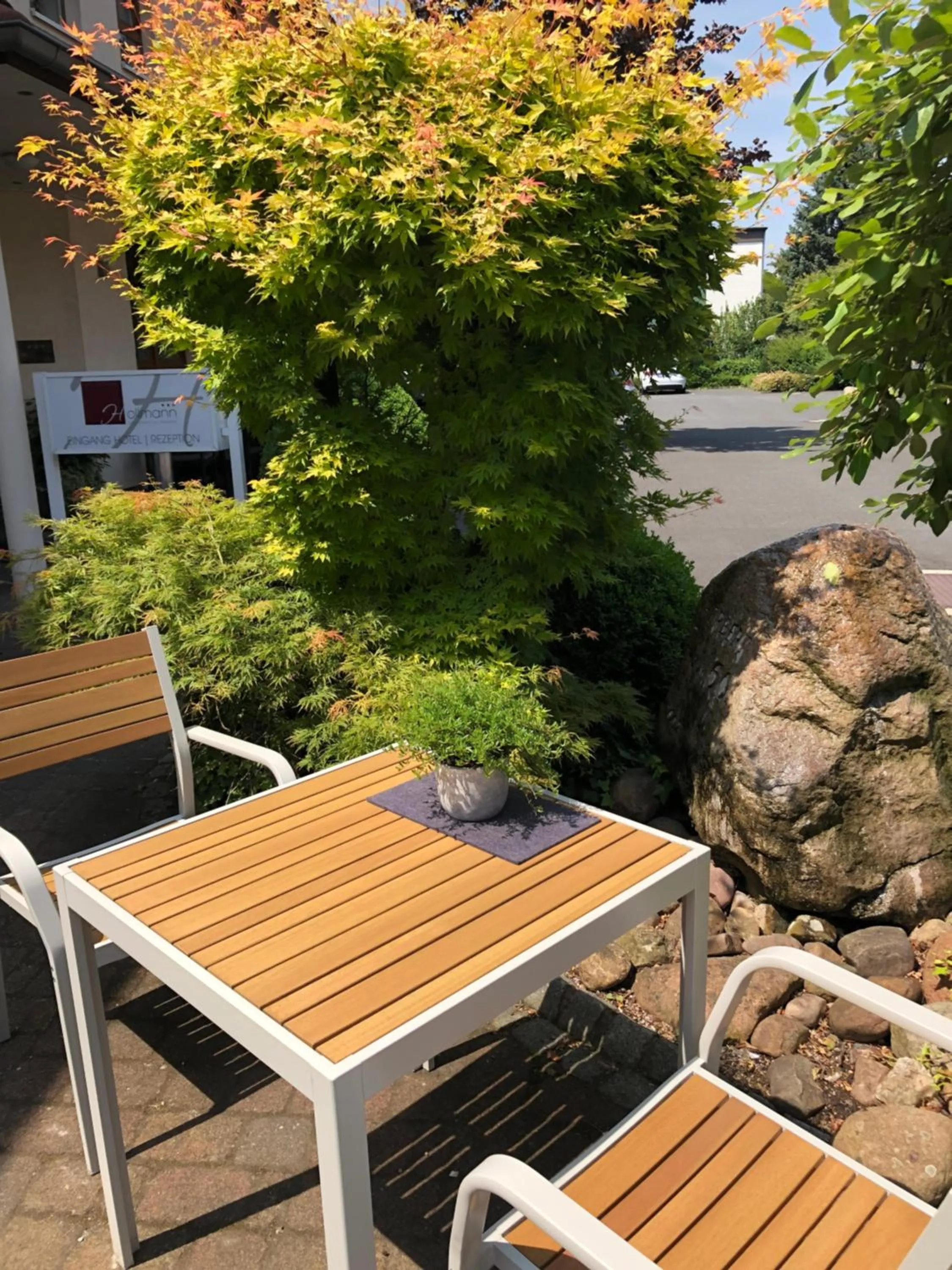 Patio in Hotel Hollmann