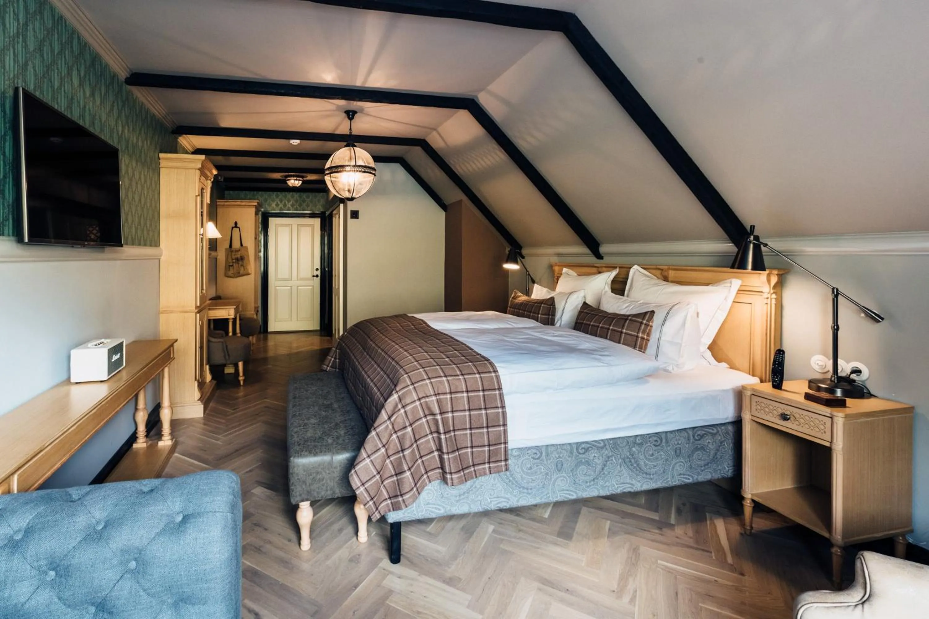 Bedroom, Bed in Skálakot Manor Hotel