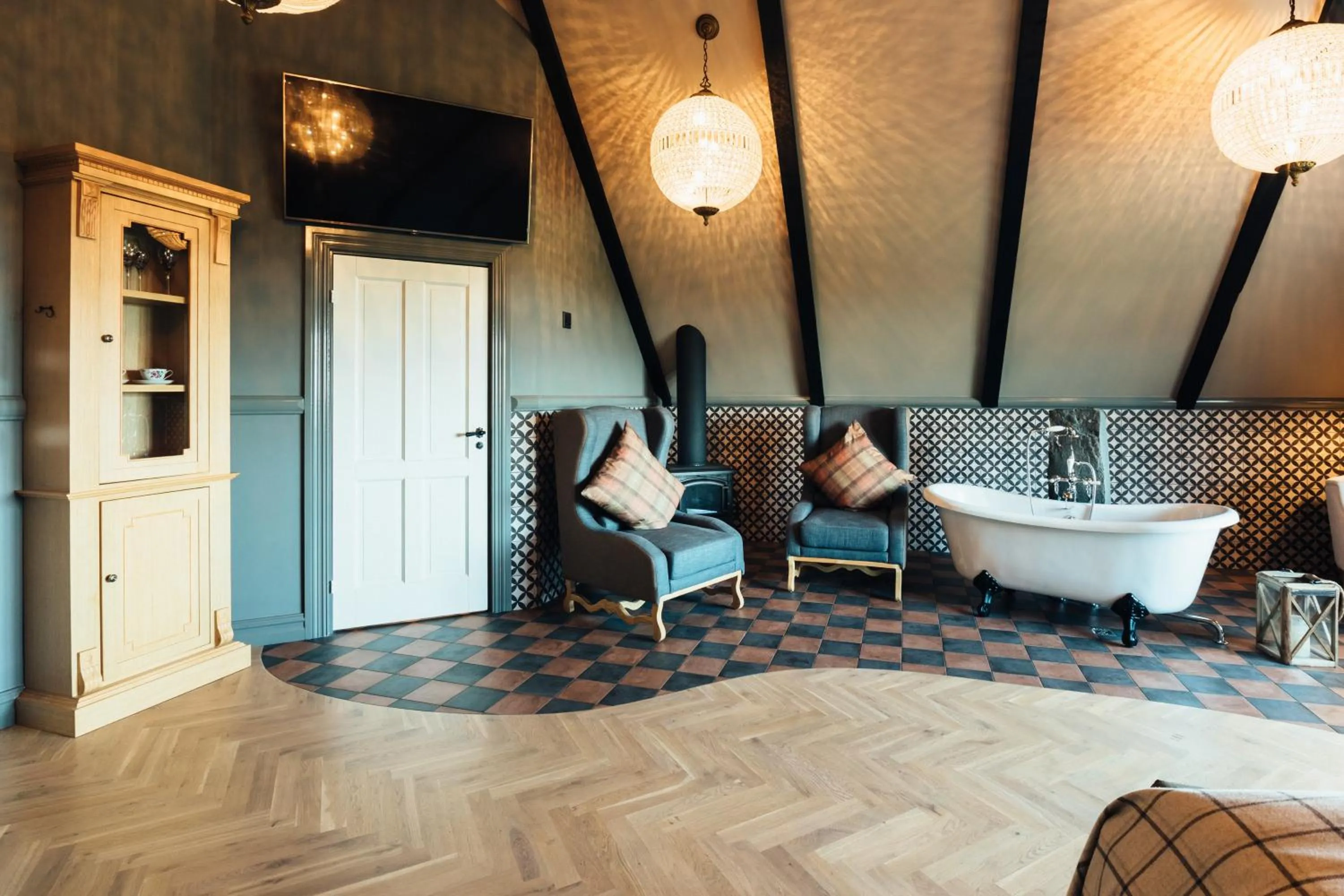 Bedroom in Skálakot Manor Hotel