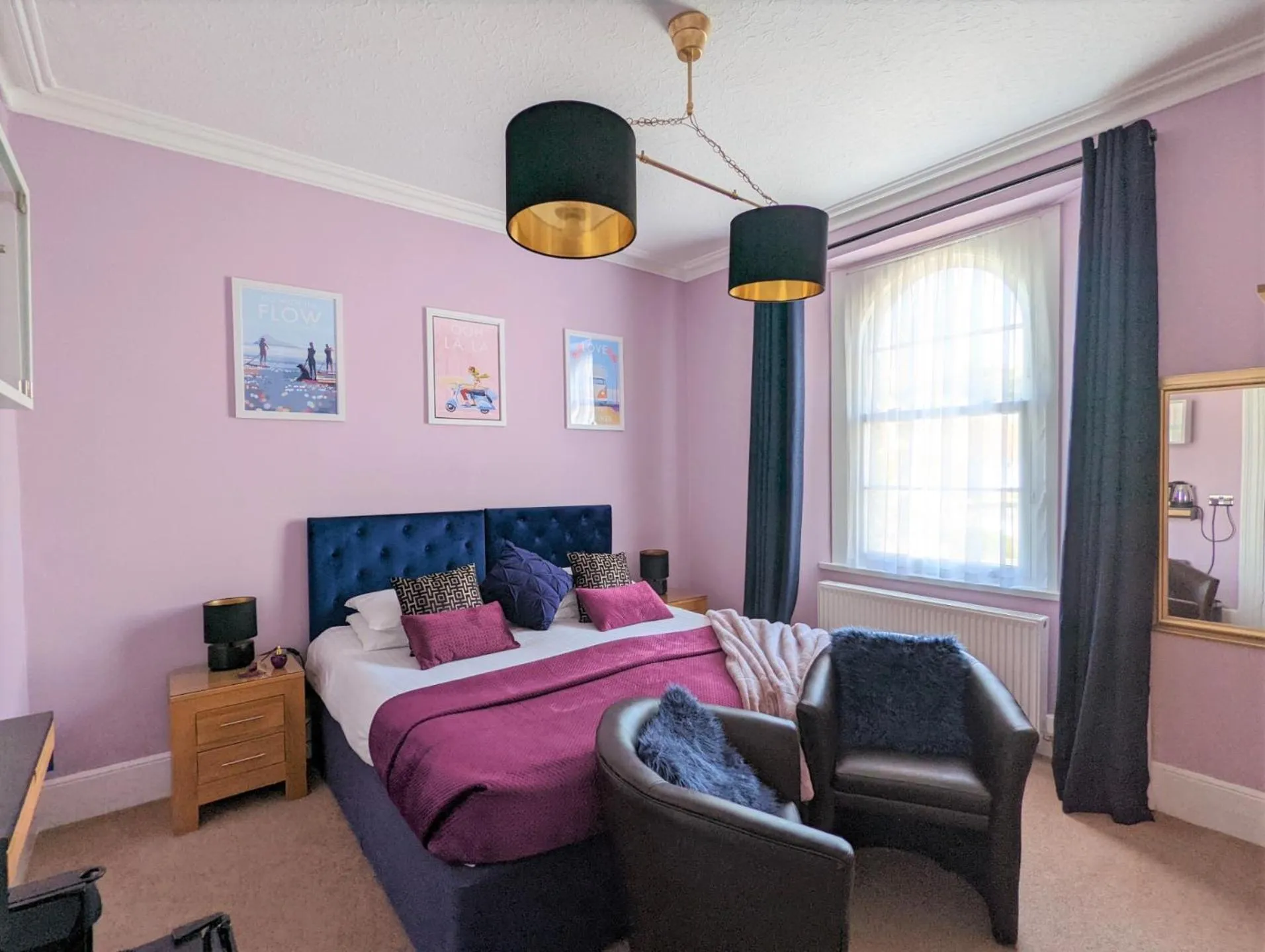 Bedroom, Bed in Villa Marina