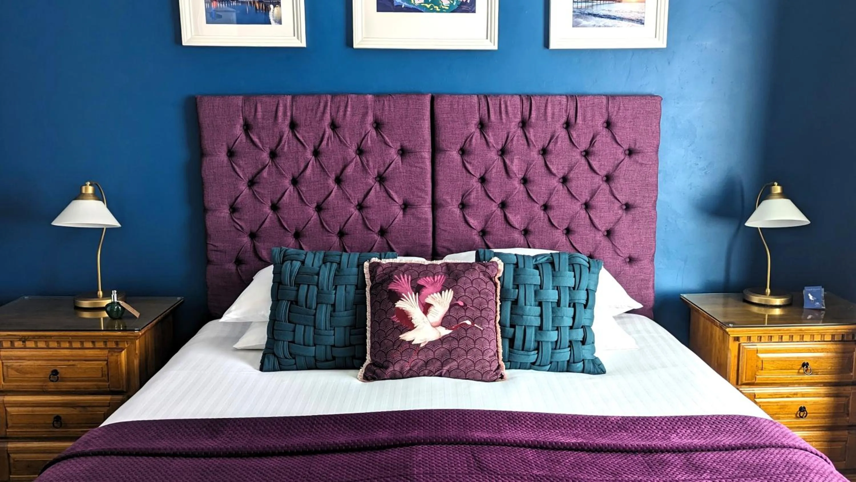 Bedroom, Bed in Villa Marina