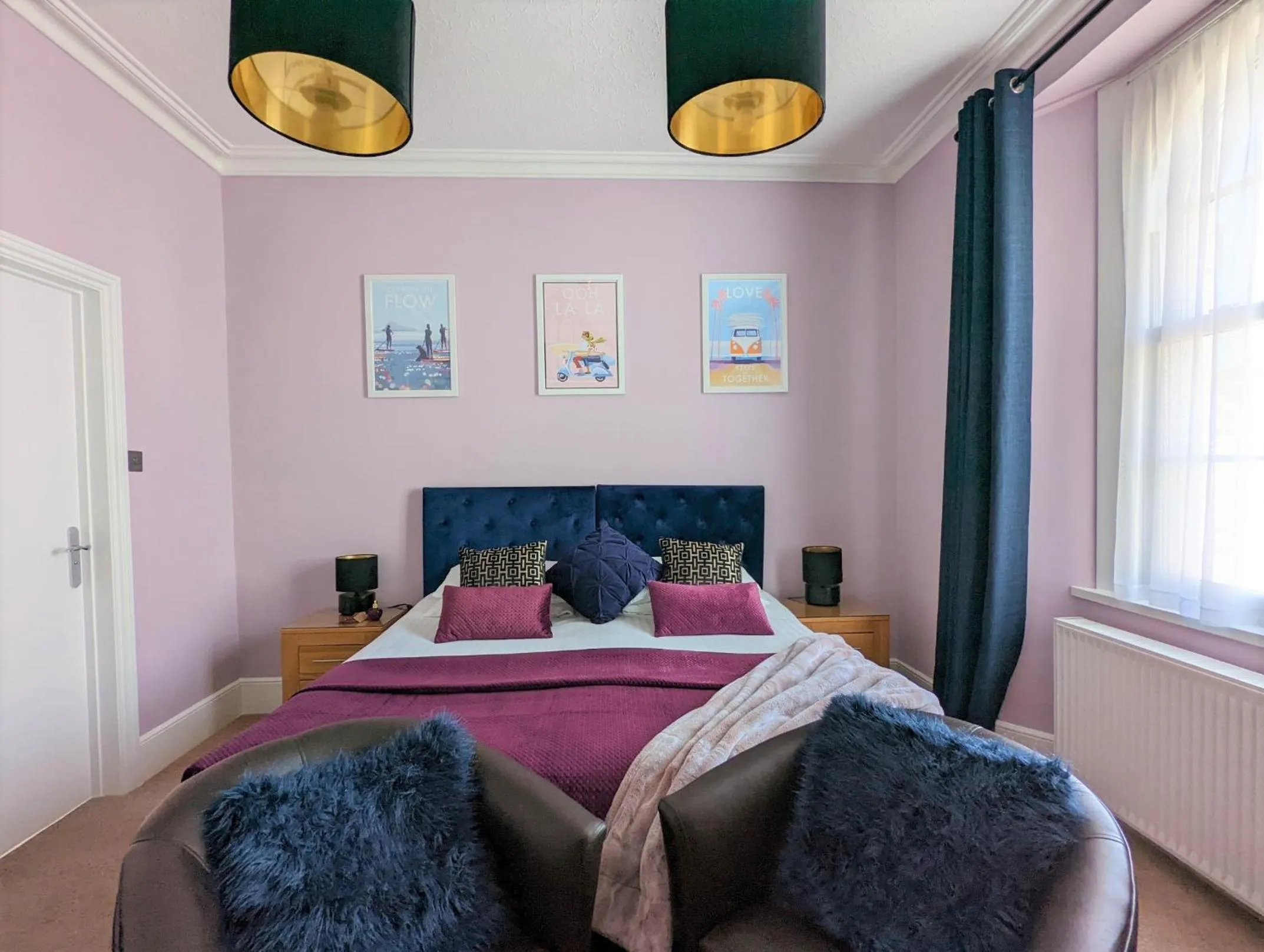 Bedroom, Bed in Villa Marina