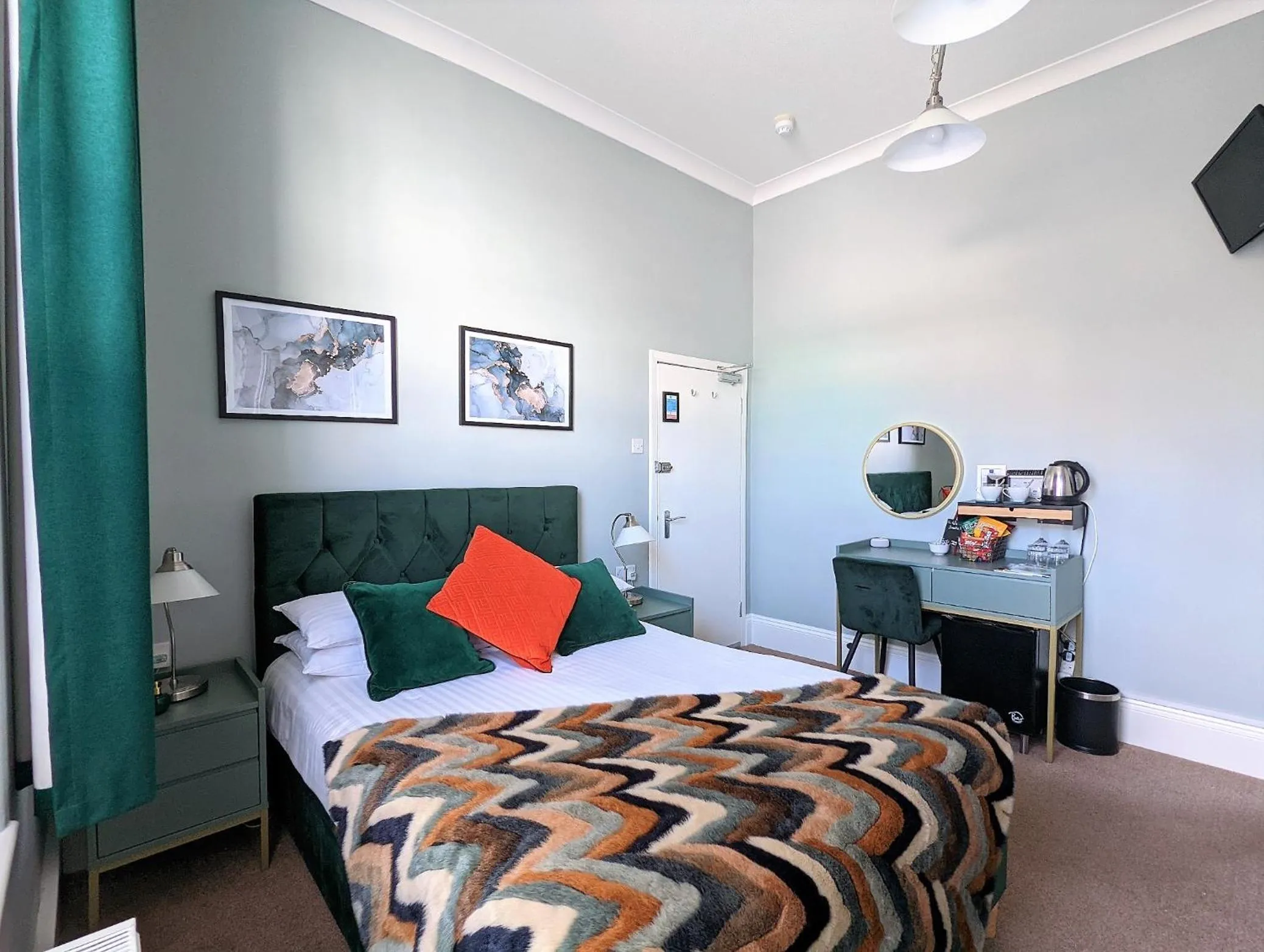 Bedroom, Bed in Villa Marina