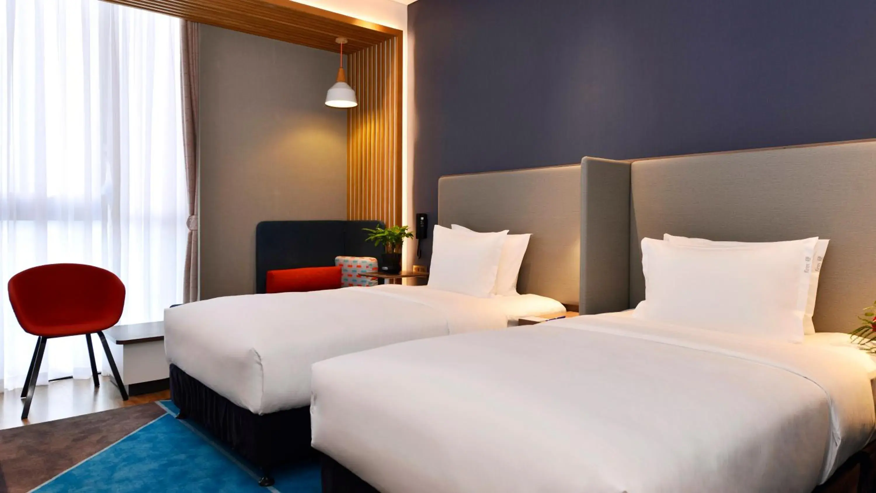 Standard Twin Room in Holiday Inn Express Luanchuan by IHG Standard Twin Room in Holiday Inn Express Luanchuan by IHG