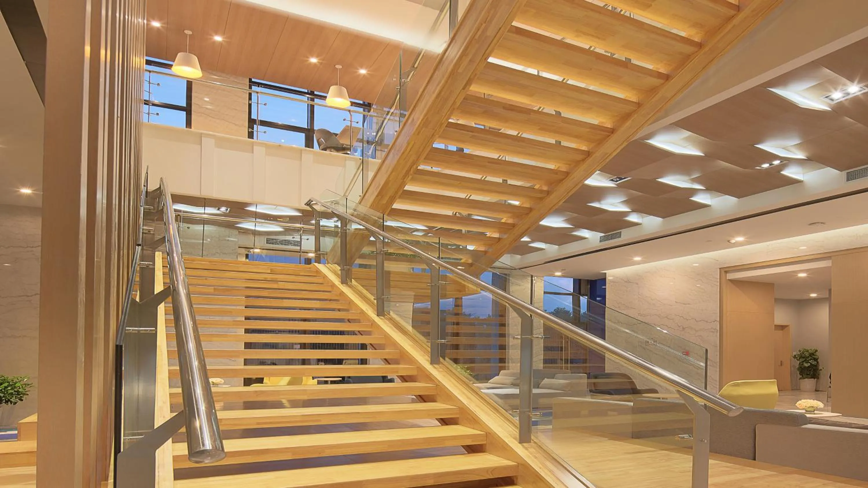 Lobby or reception in Holiday Inn Express - Qingdao West Coast by IHG