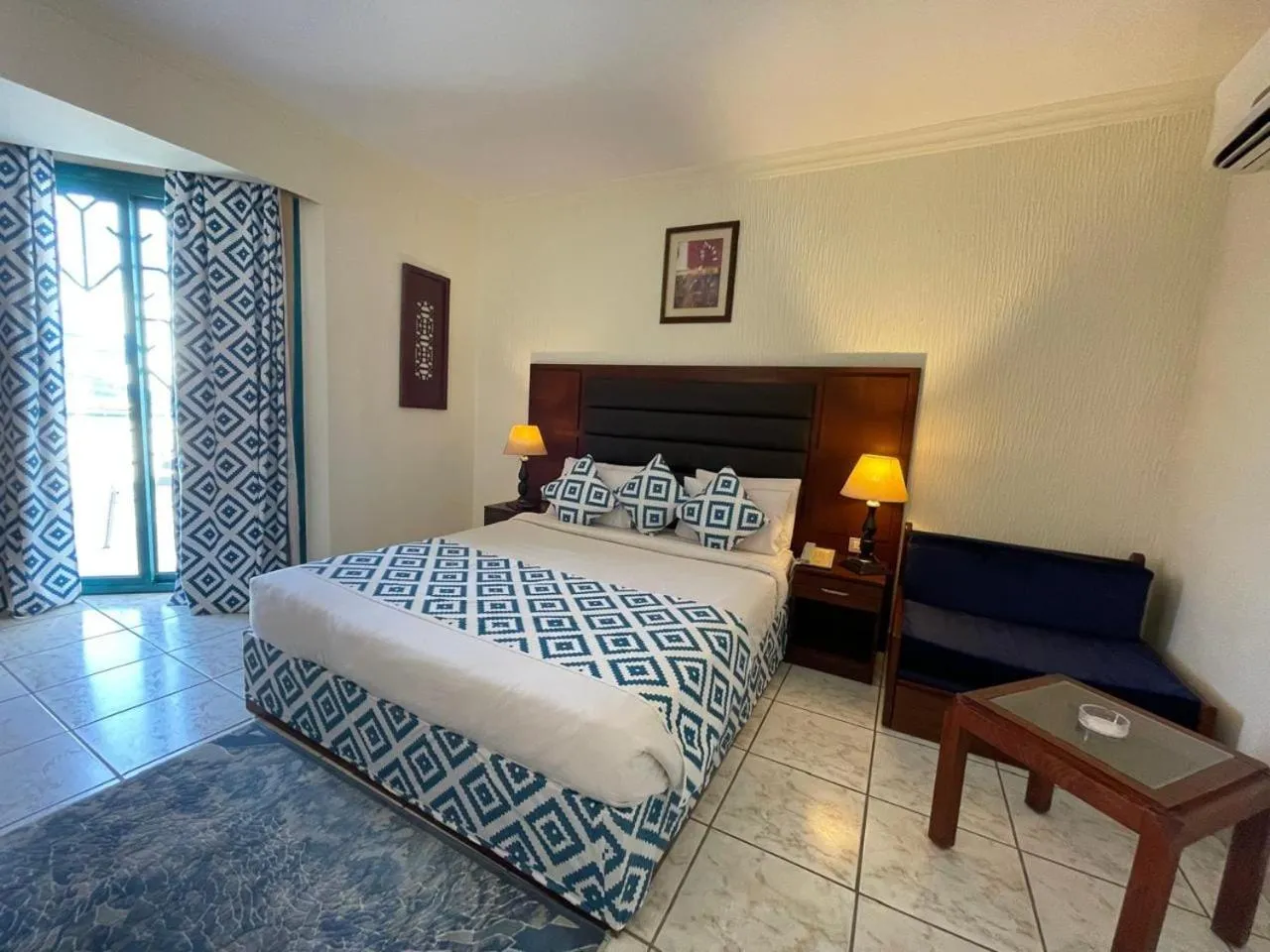 Bed in Sharm Holiday Resort