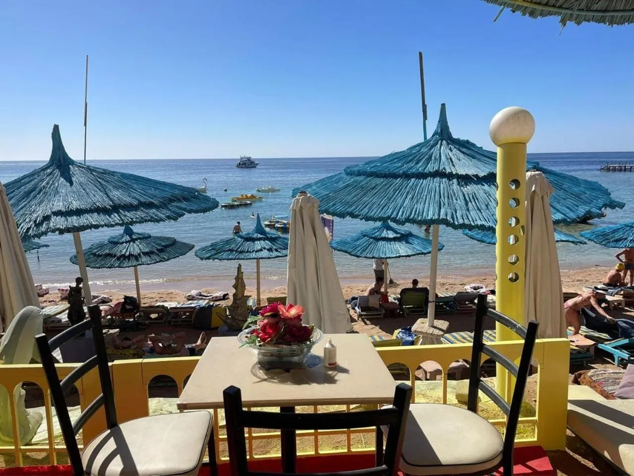 Beach in Sharm Holiday Resort