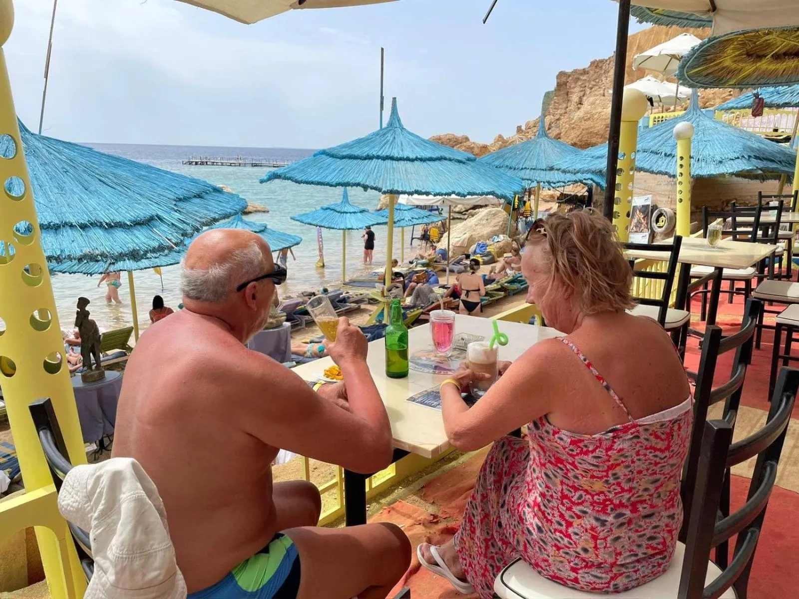 Beach in Sharm Holiday Resort