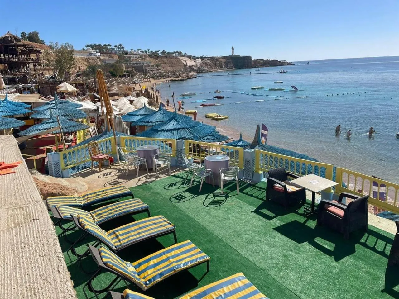 Beach in Sharm Holiday Resort