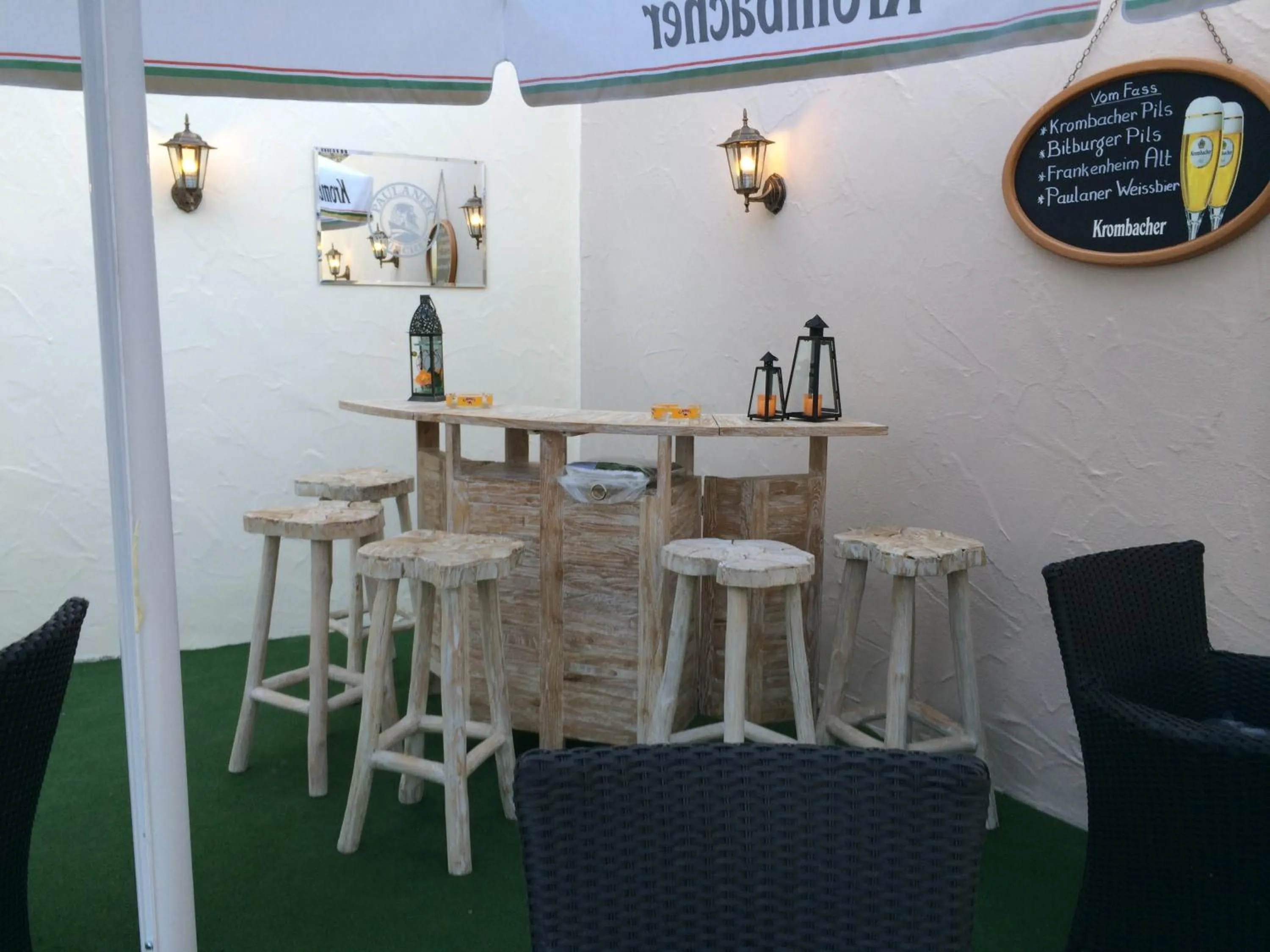 Balcony/Terrace in Hotel Zur Dorfschänke