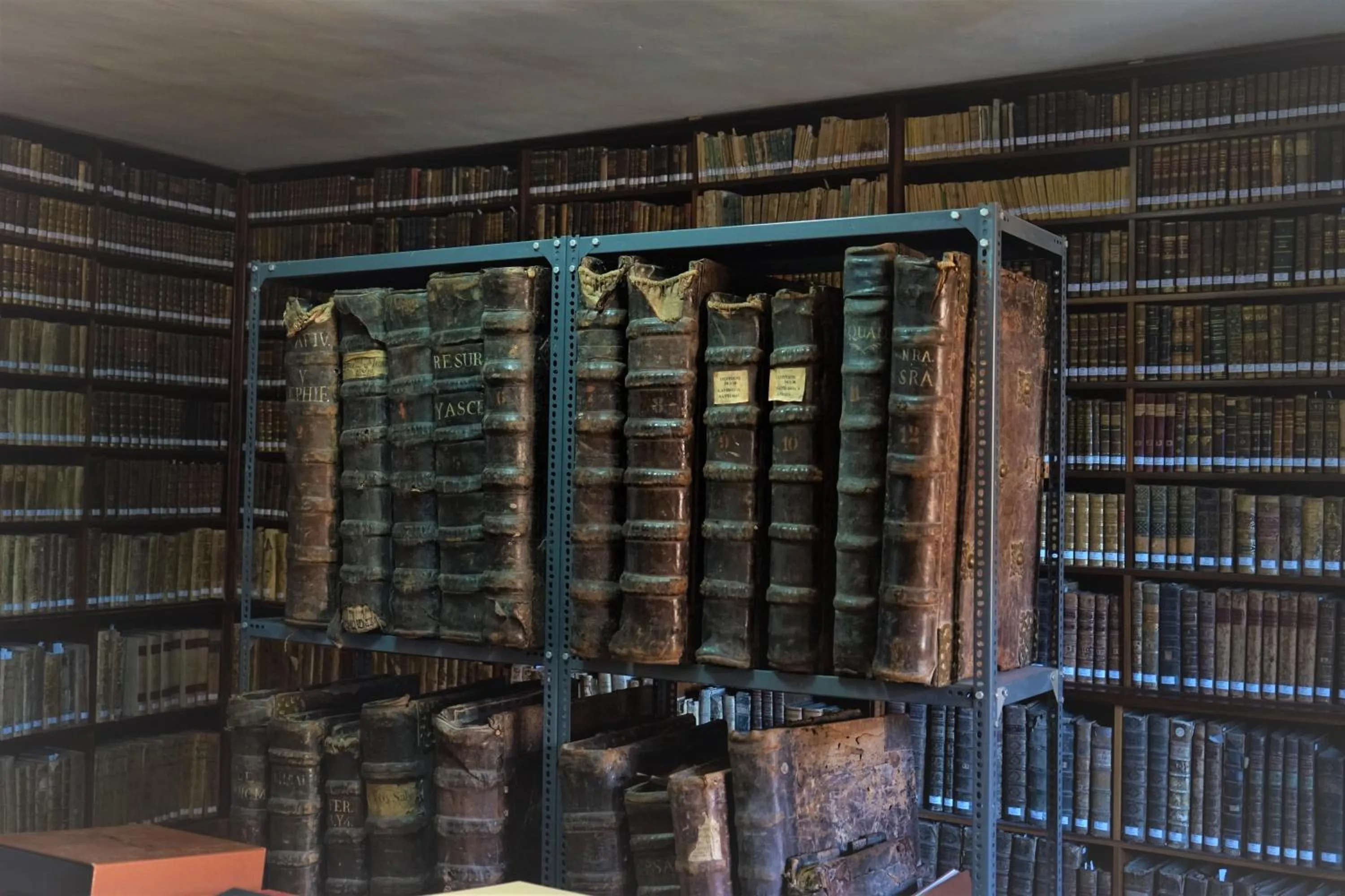 Library in MONASTERIO de SANTA MARÍA DE VALVANERA