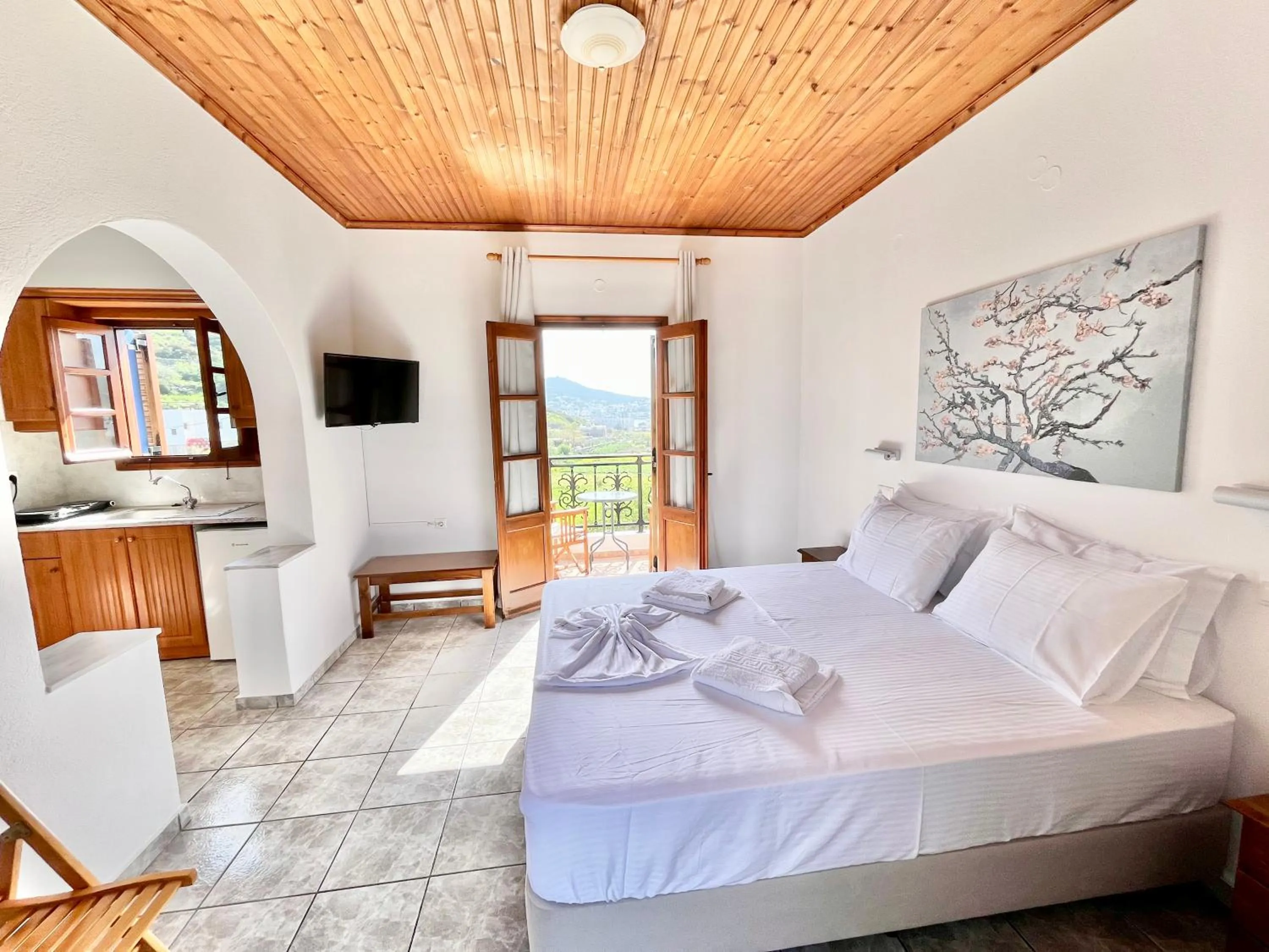 Bedroom, Bed in Nicolas Studios