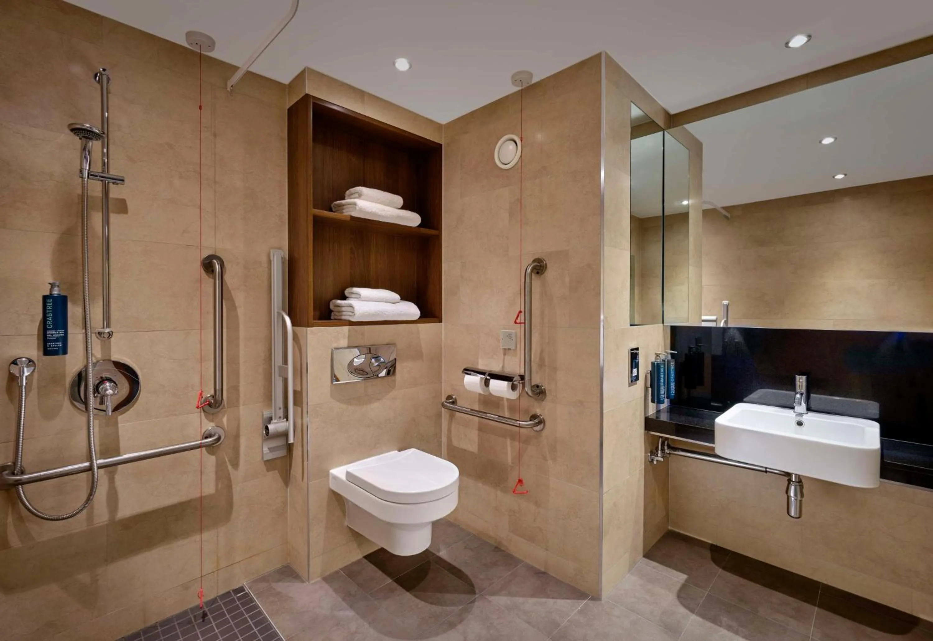 Shower in Doubletree By Hilton Sheffield City