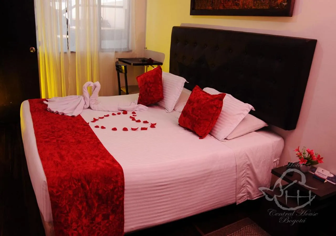 Bed in Hotel Central House a 5 min de la Embajada Americana