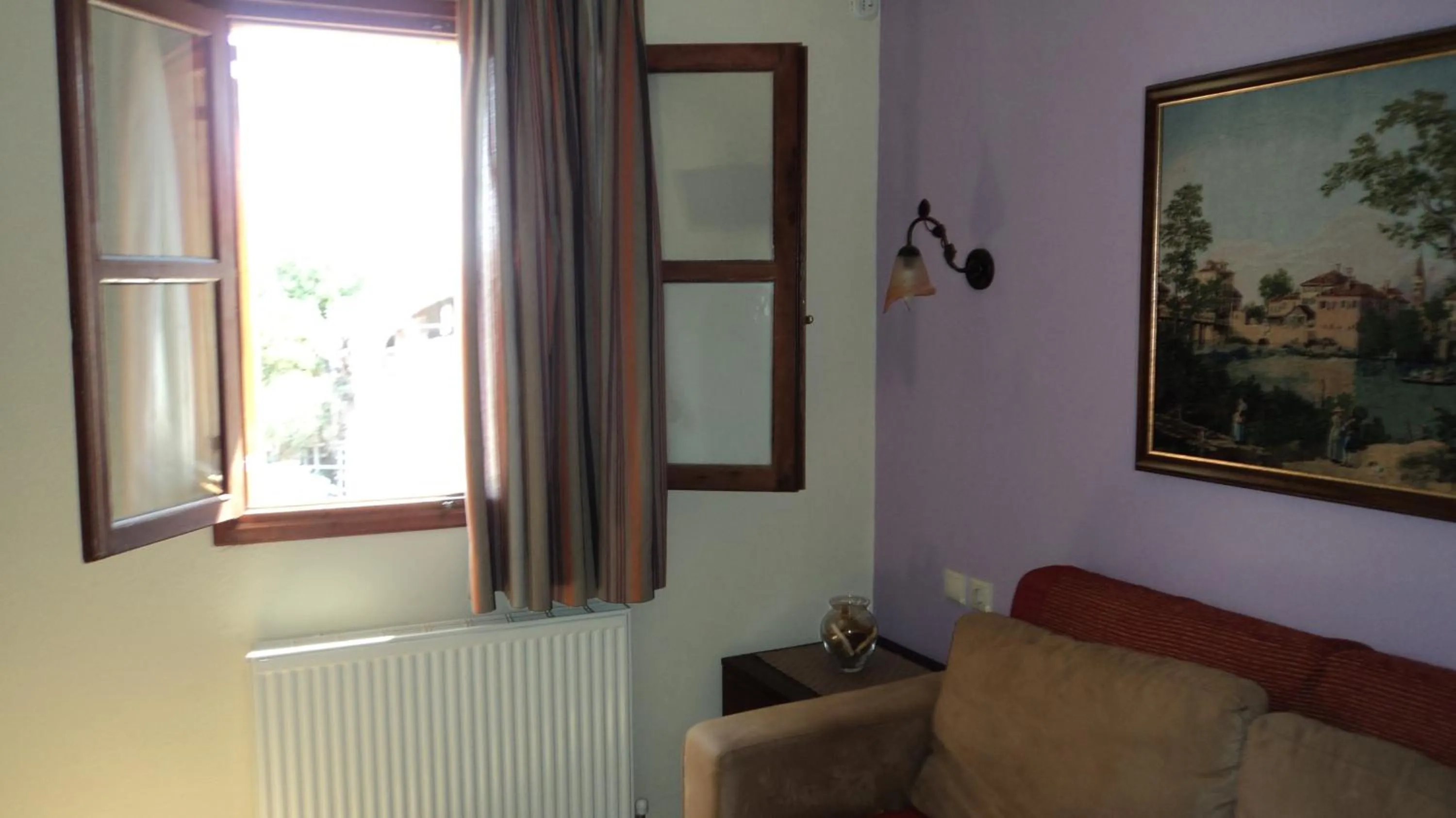 Living room in Minos Pension