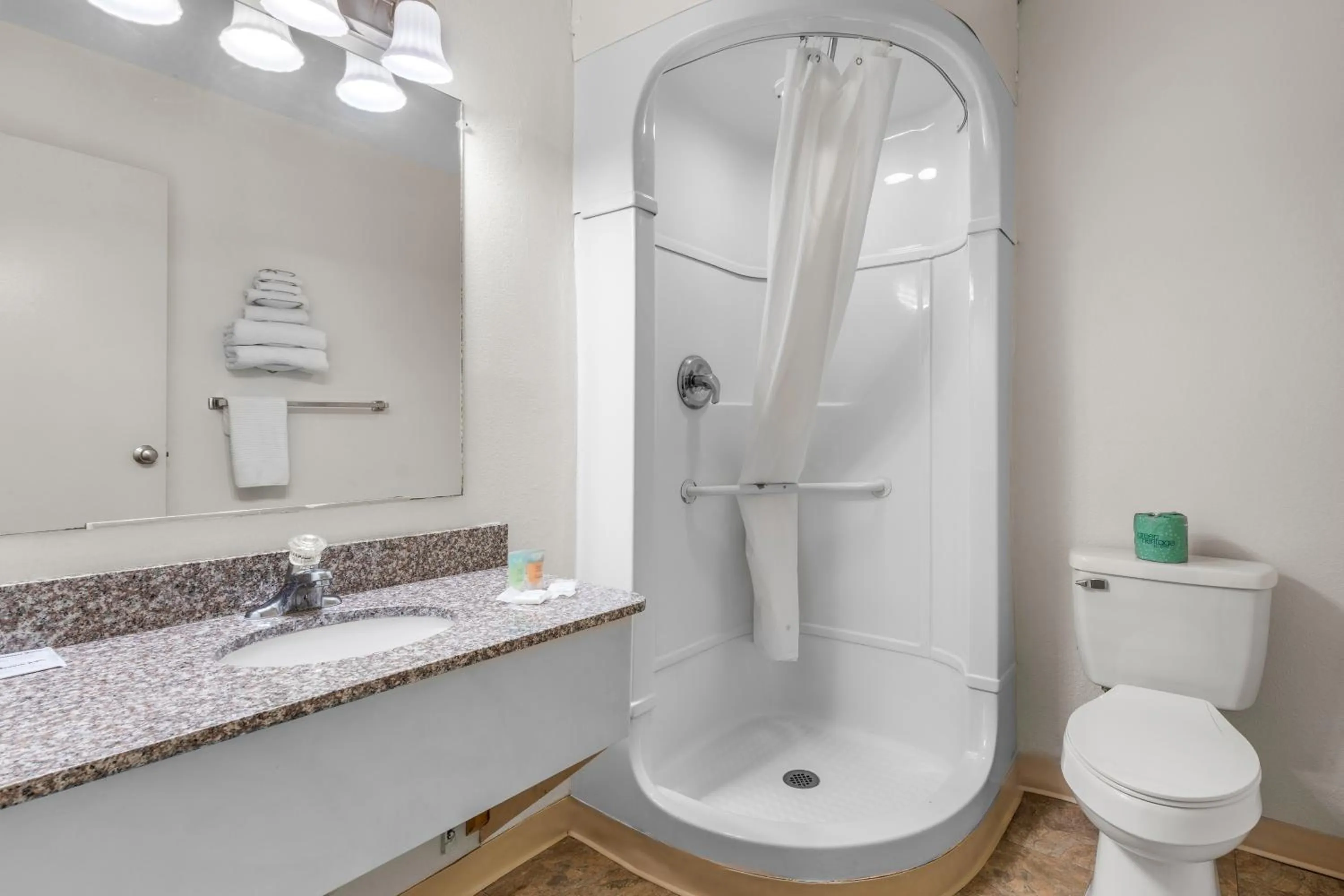 Shower in Americas Best Value Inn - Lake City