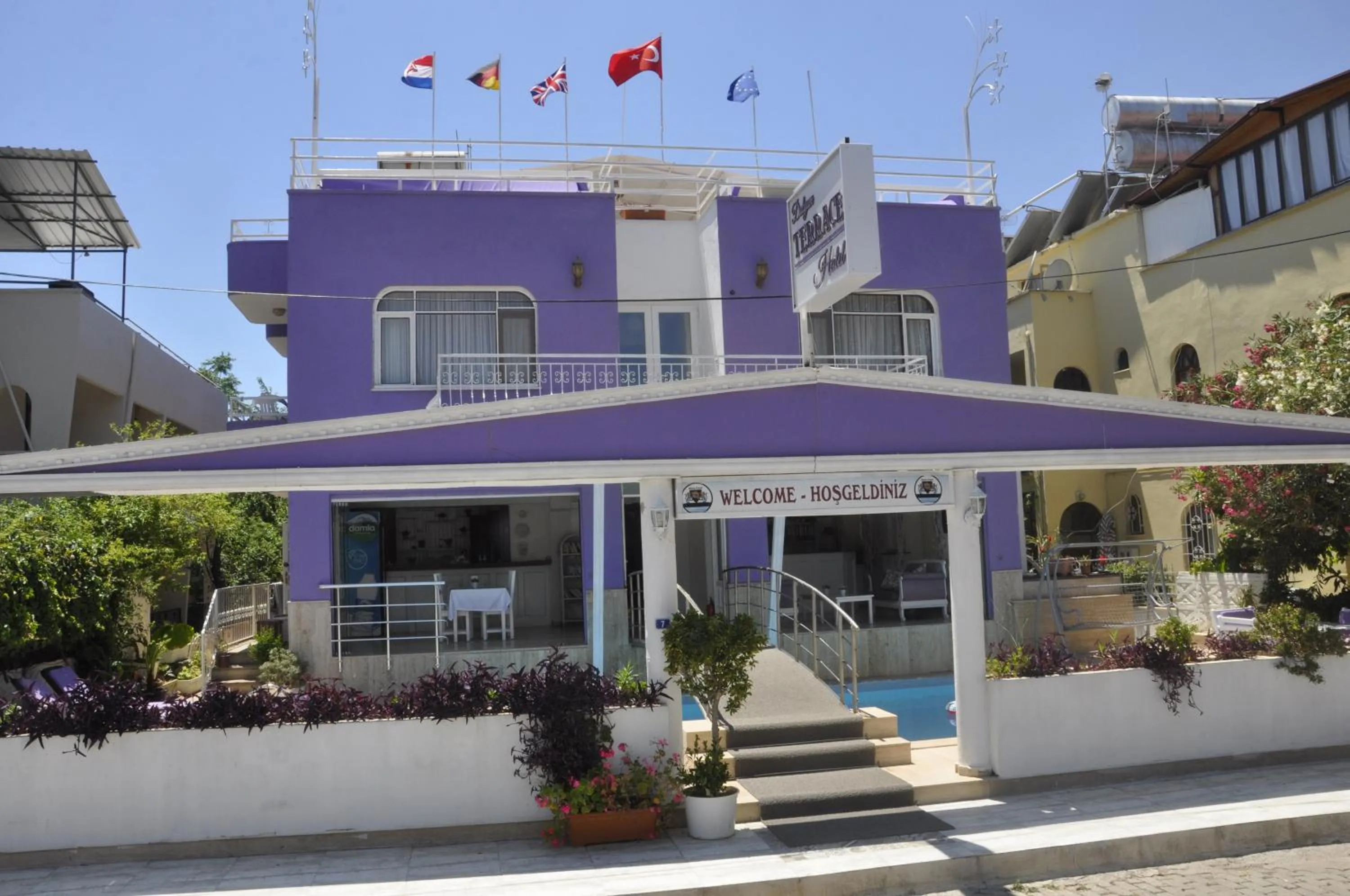 Property building in Dalyan Terrace Hotel