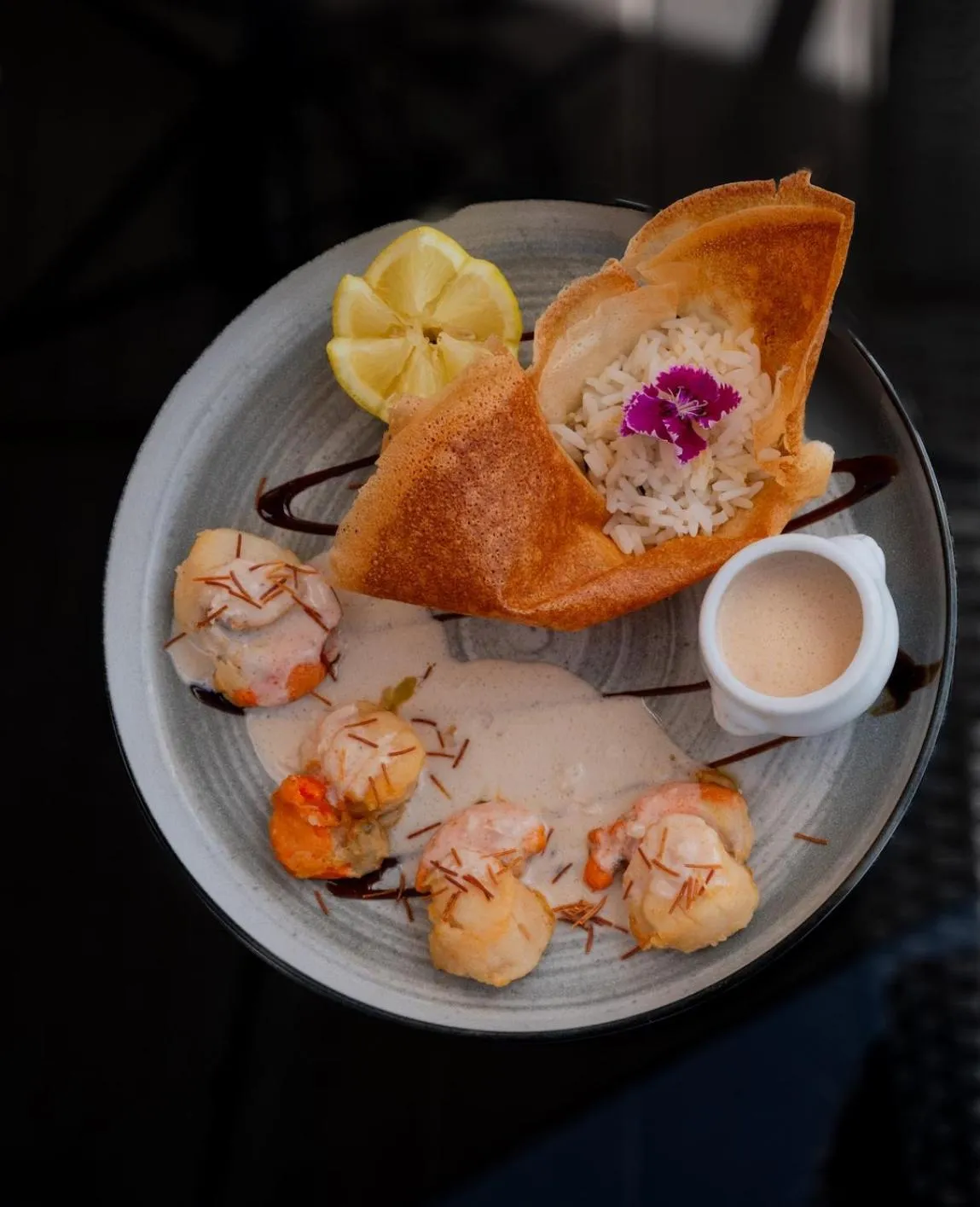 Restaurant/places to eat in Logis Hôtel Le Bellevue