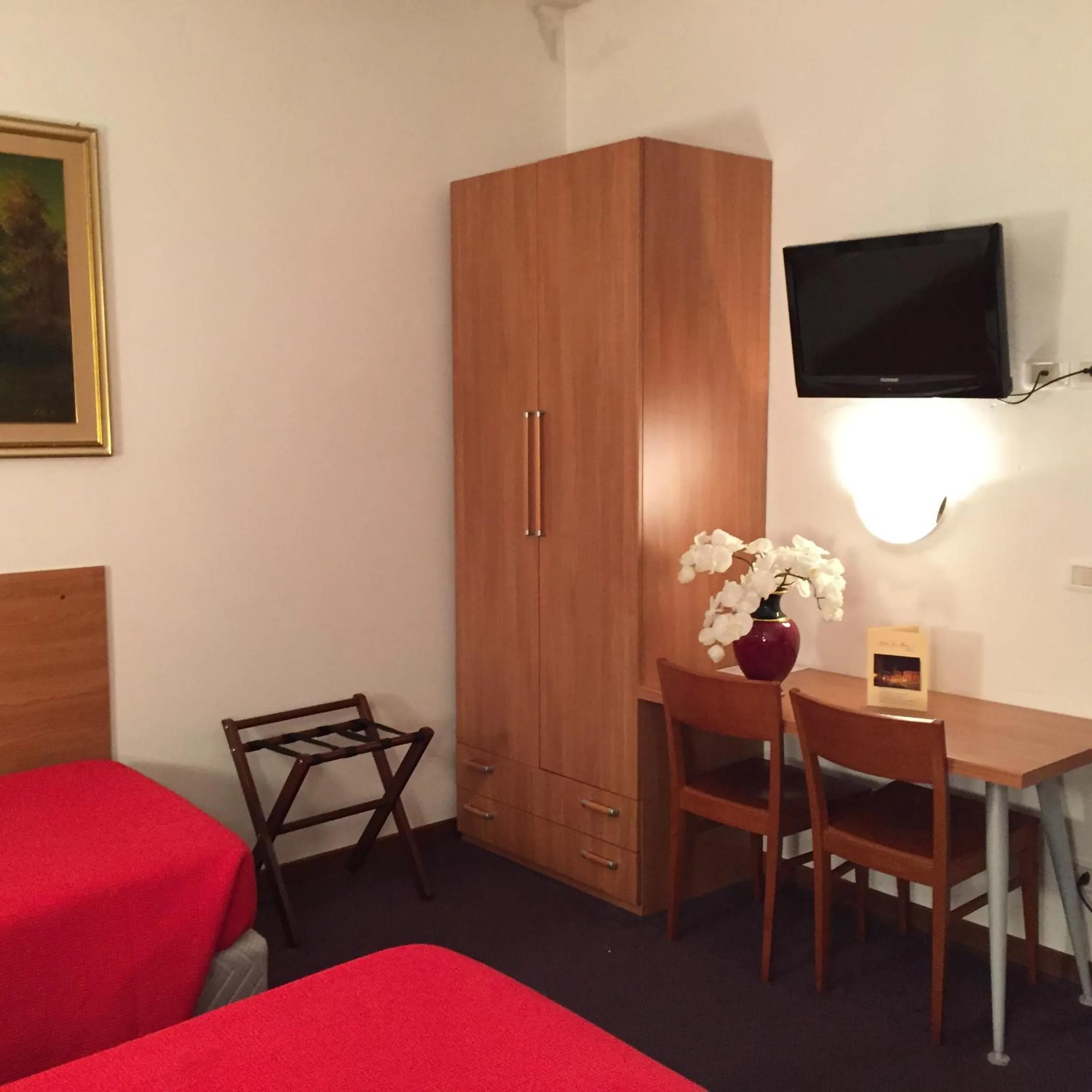 Decorative detail, Bed in Hotel San Marco