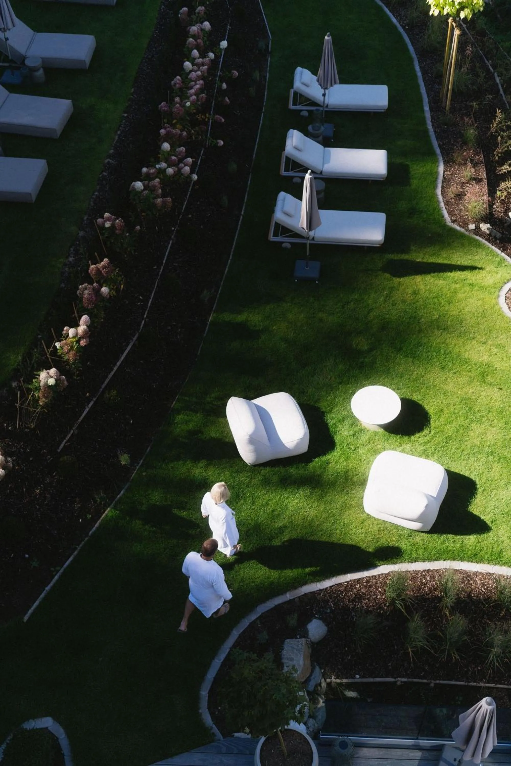 Garden in Boutique Aparthotel Chalets Coburg